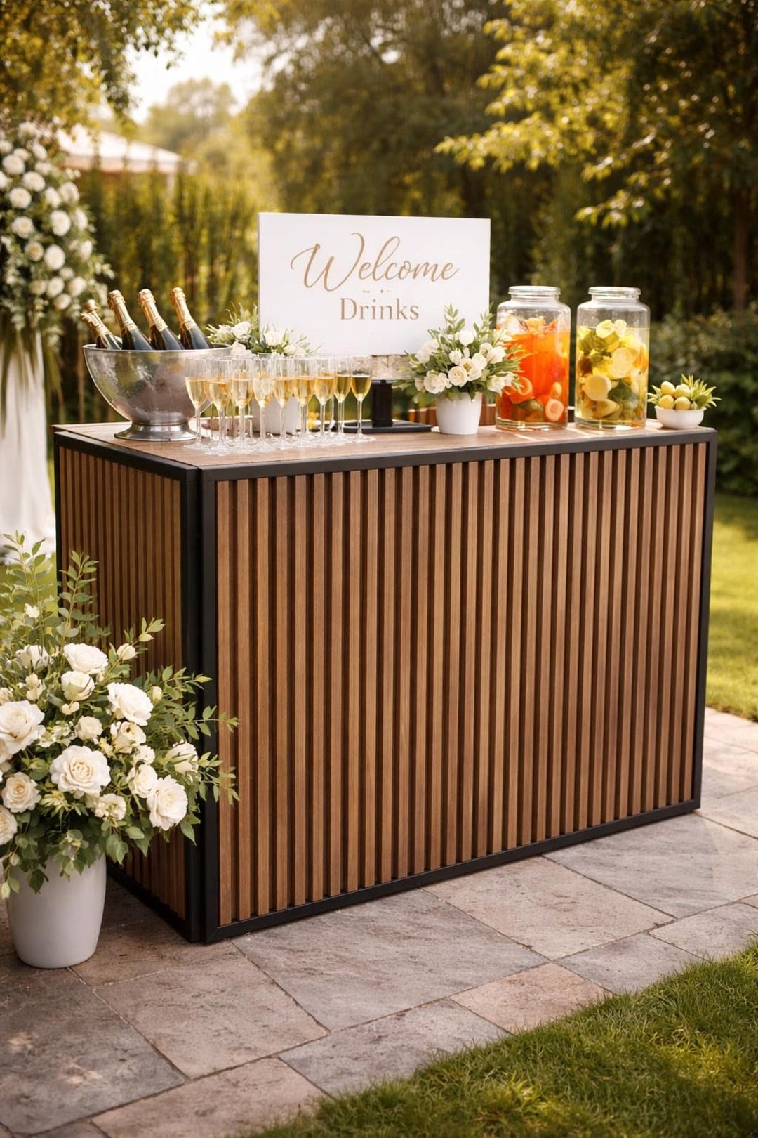 U-Party Mobile Bar Cart