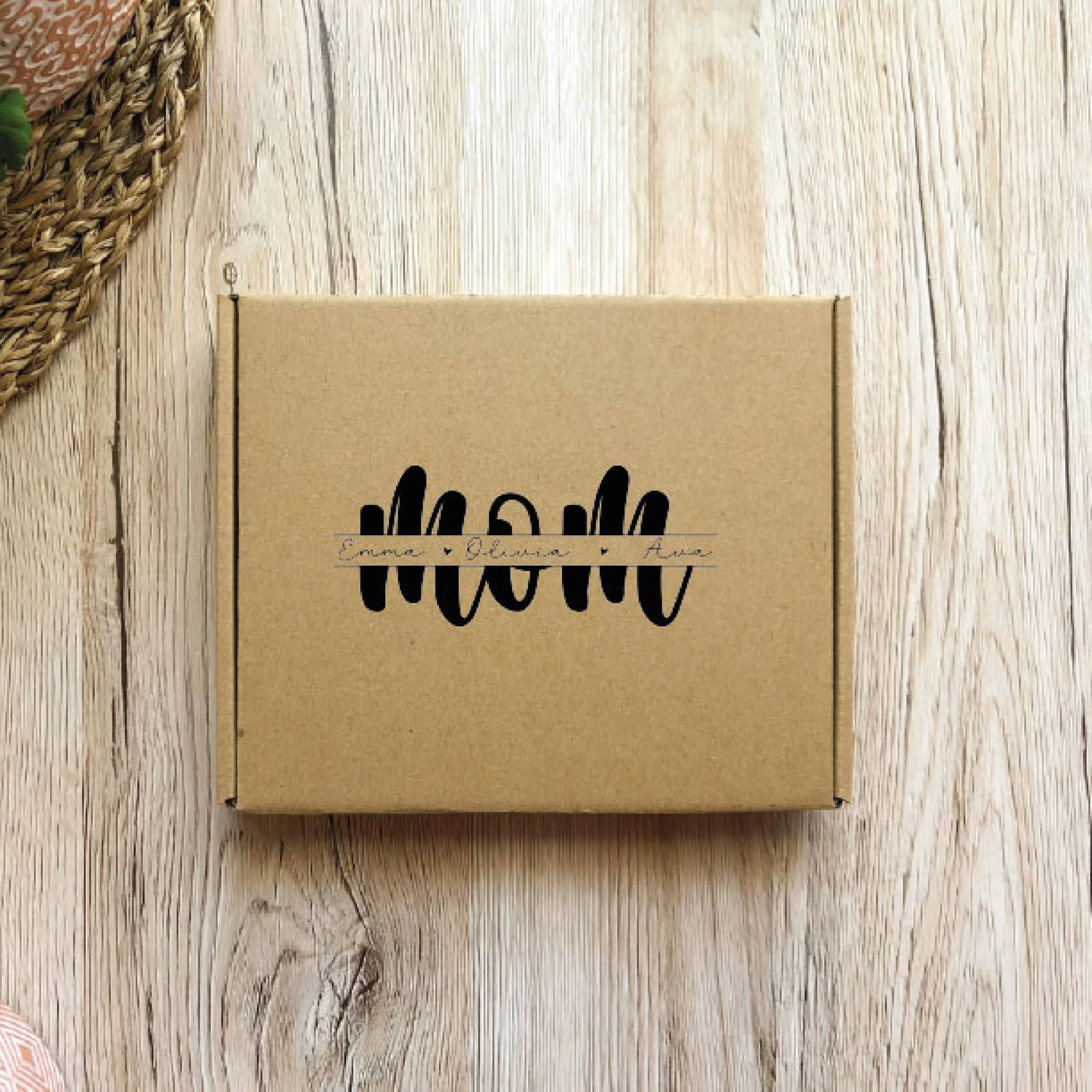 Caja kraft Mom 2 (Nombre)