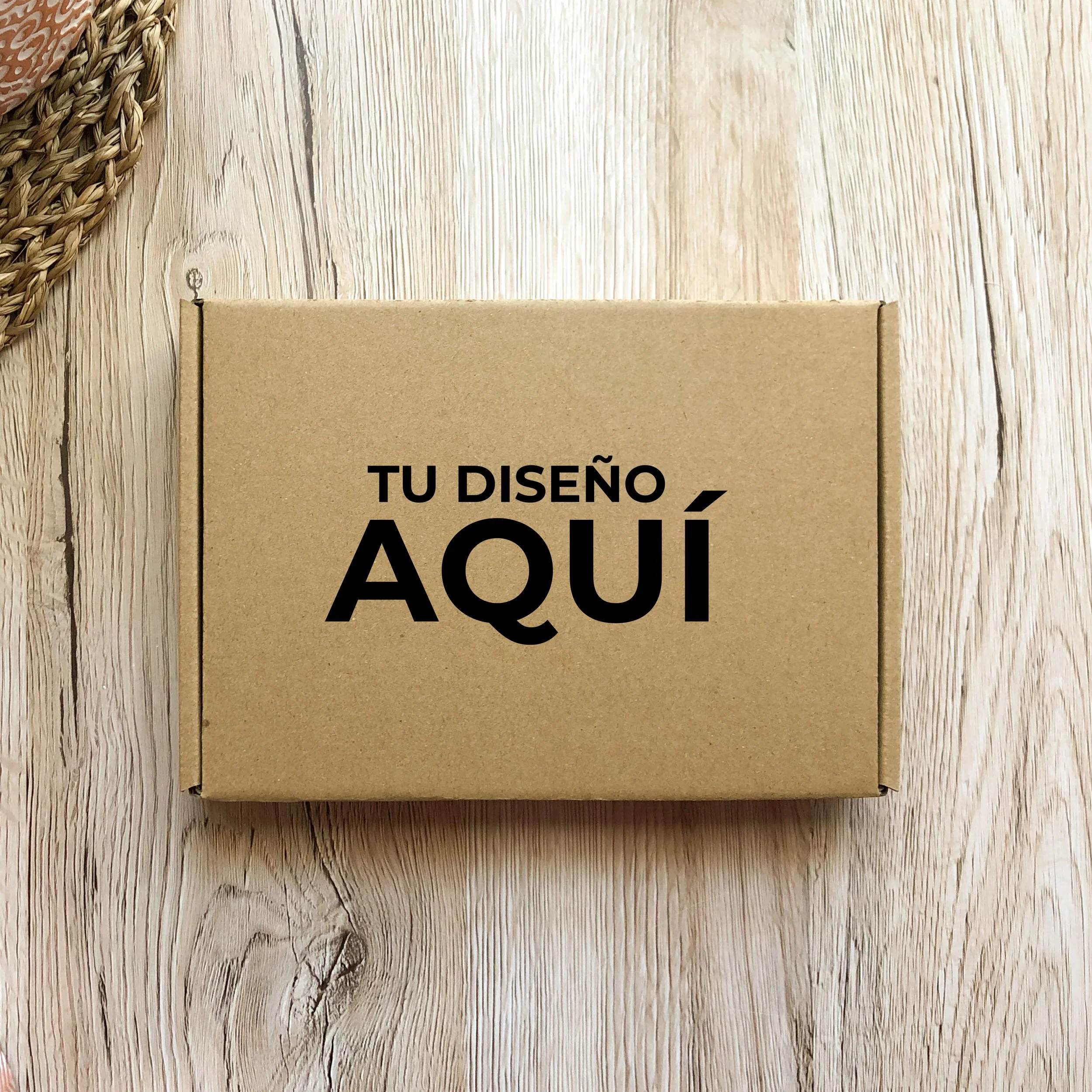 Caja kraft personalizada
