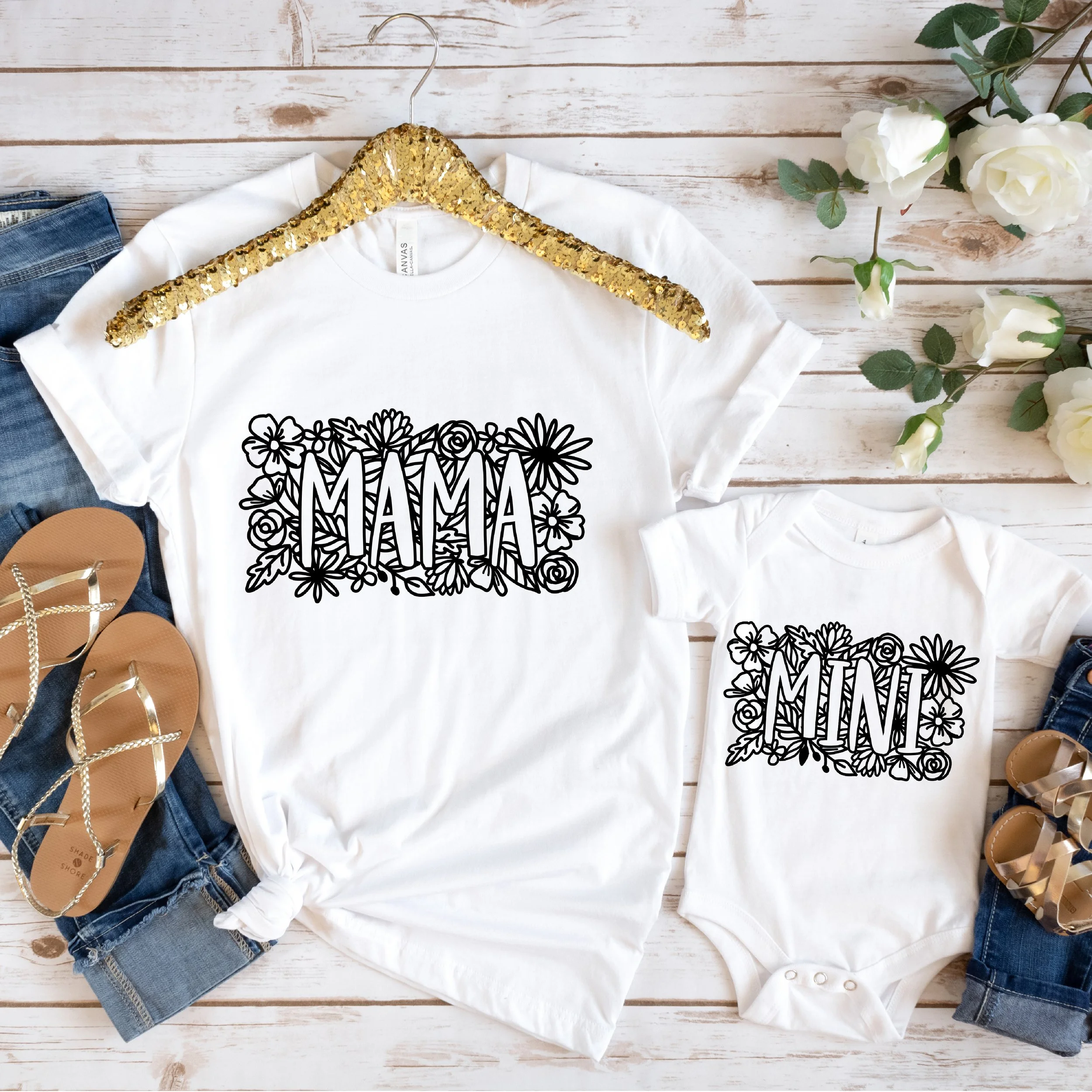 Camisetas duo Mama / Mini 2