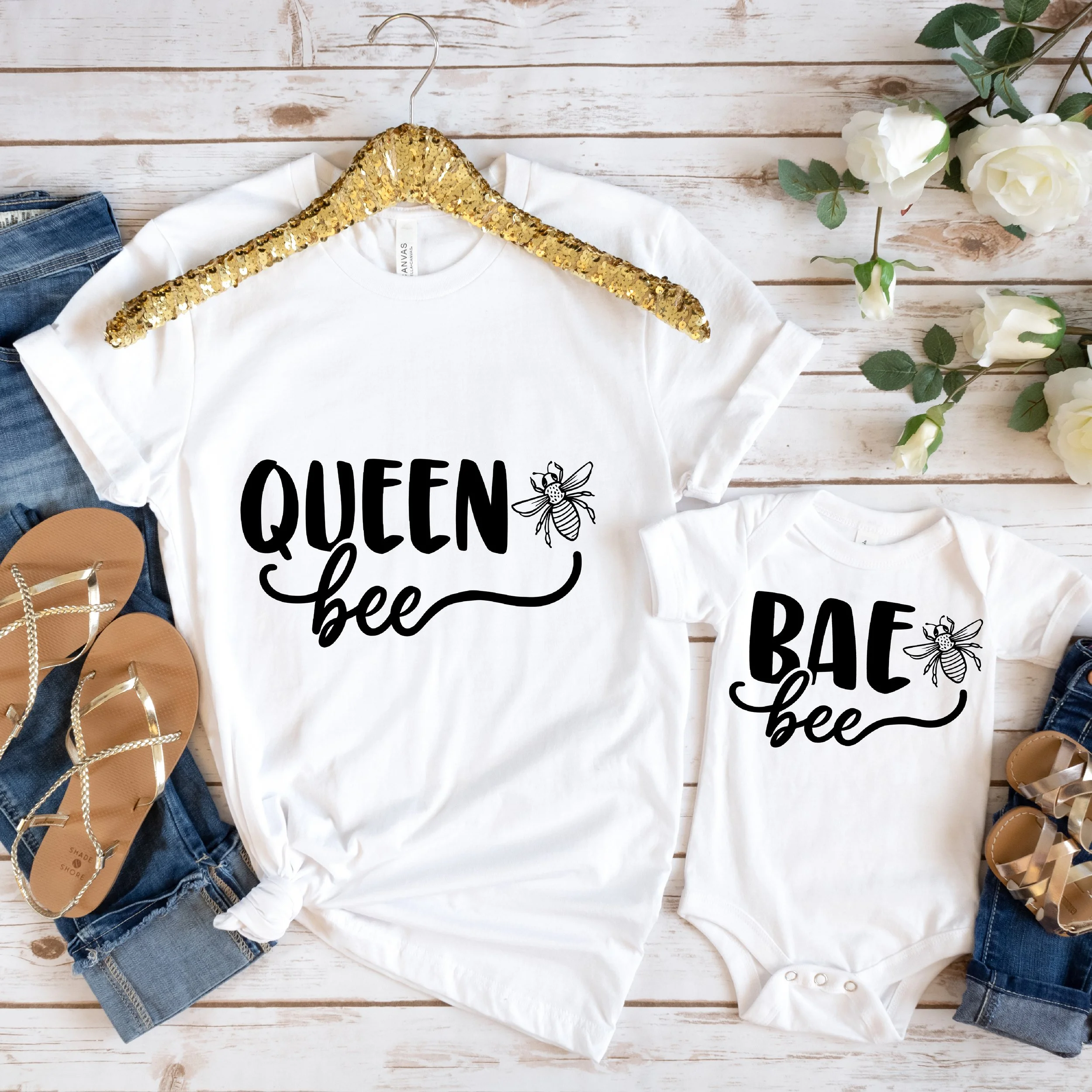 Camisetas duo Queen Bee / Bae Bee