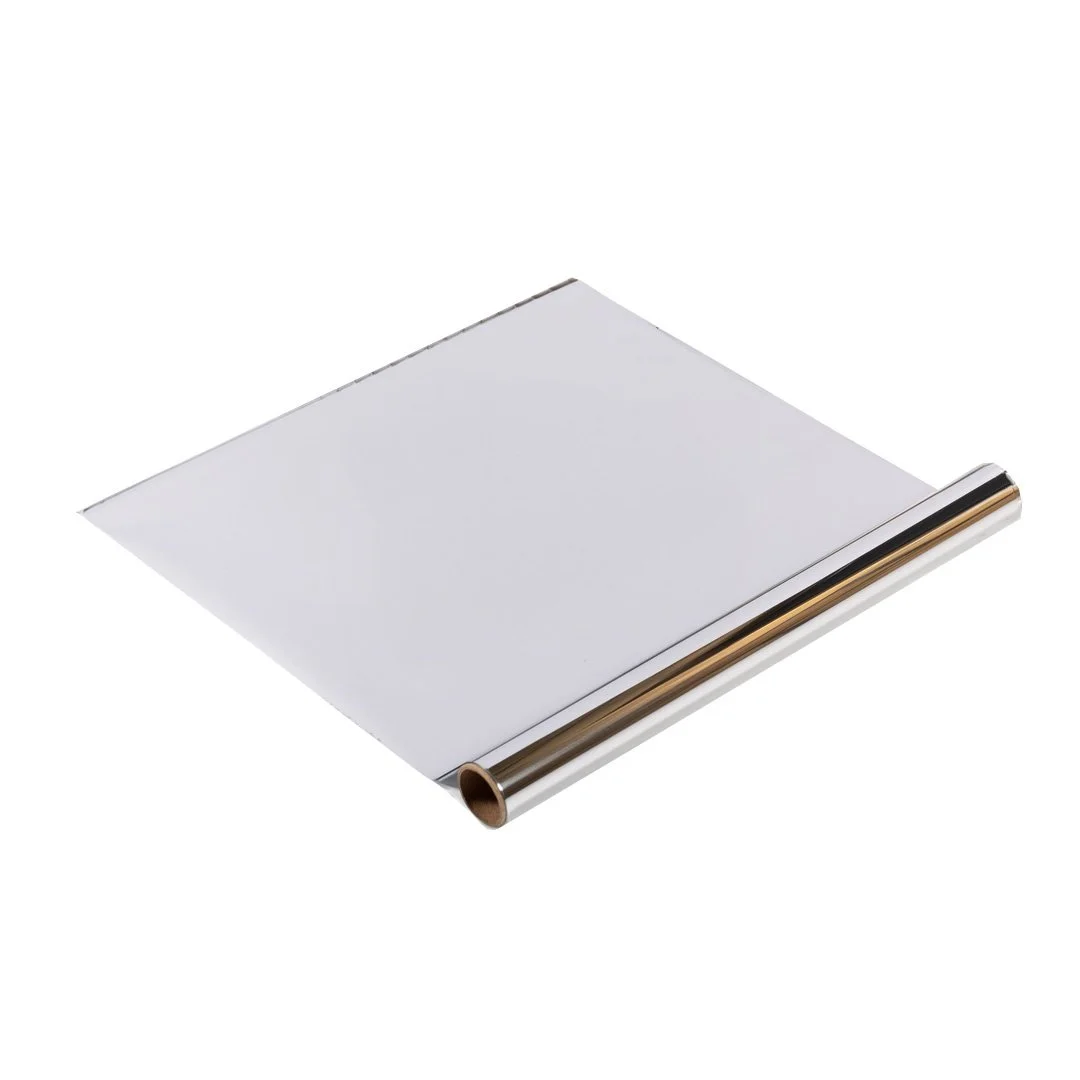 Foil reactivo plateado