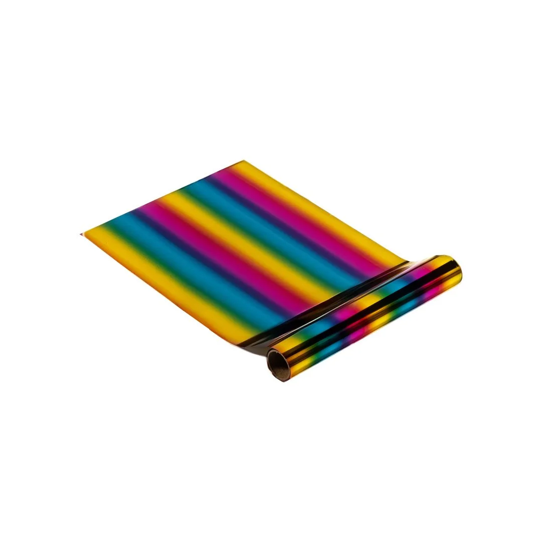 Foil textil arcoiris