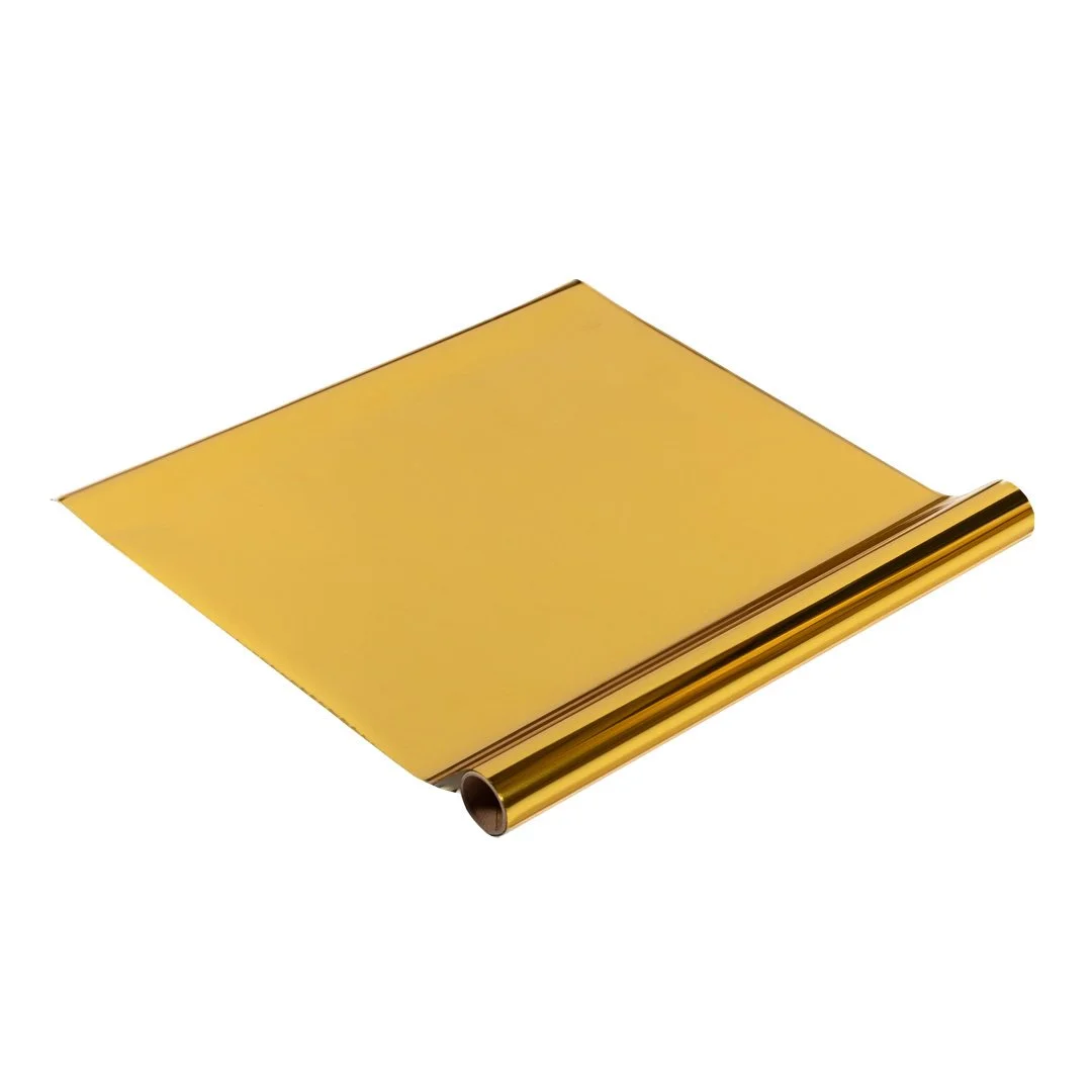 Foil textil dorado