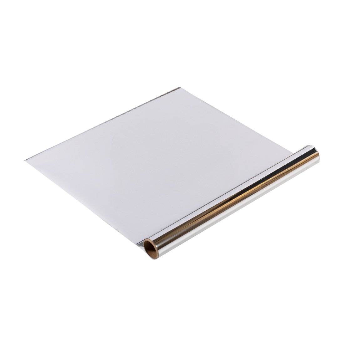 Foil textil plateado