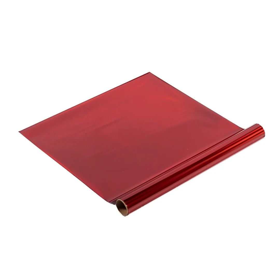 Foil tóner rojo holográfico