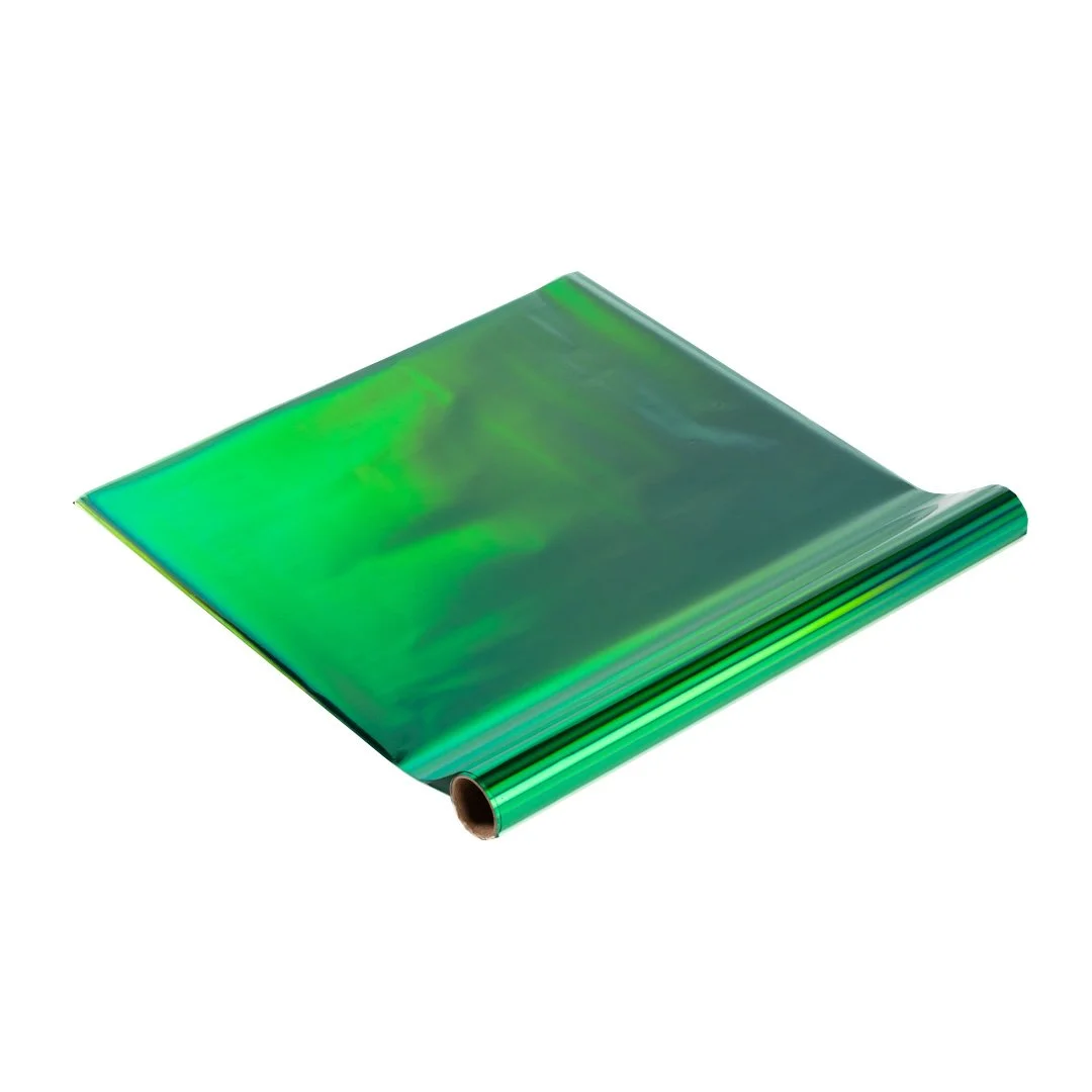 Foil tóner verde holográfico