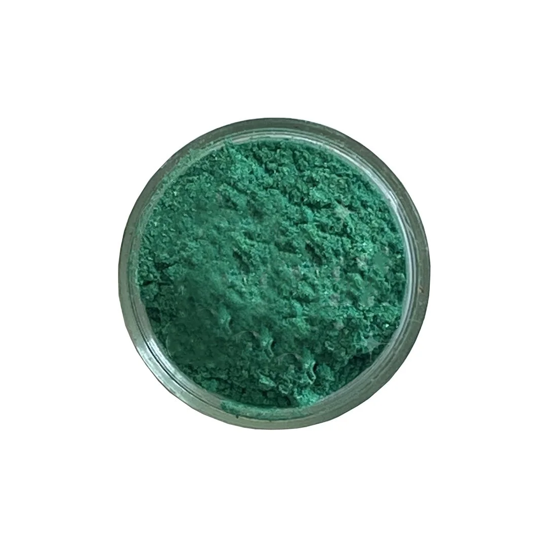 Pigmento verde esmeralda