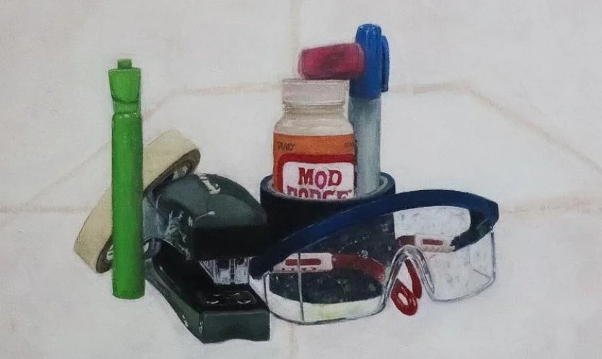 Still Life #1
Acrylic on canvas
2024