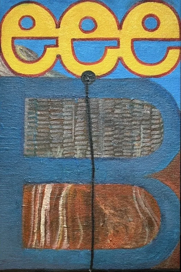 B.E. (Before Eternity)
Acrylic on canvas
2026