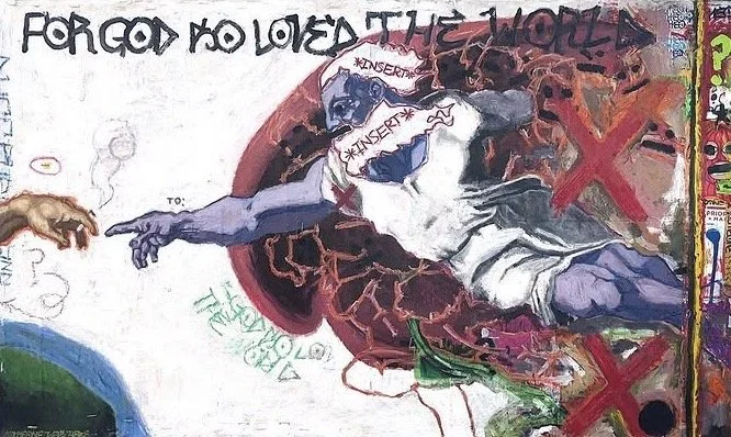 For God So Loved the World
Mixed-media
2023