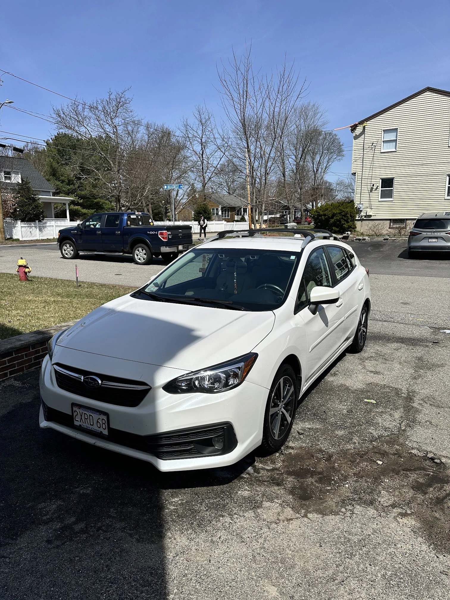 White sedan after a full detail by Show Form Studio
