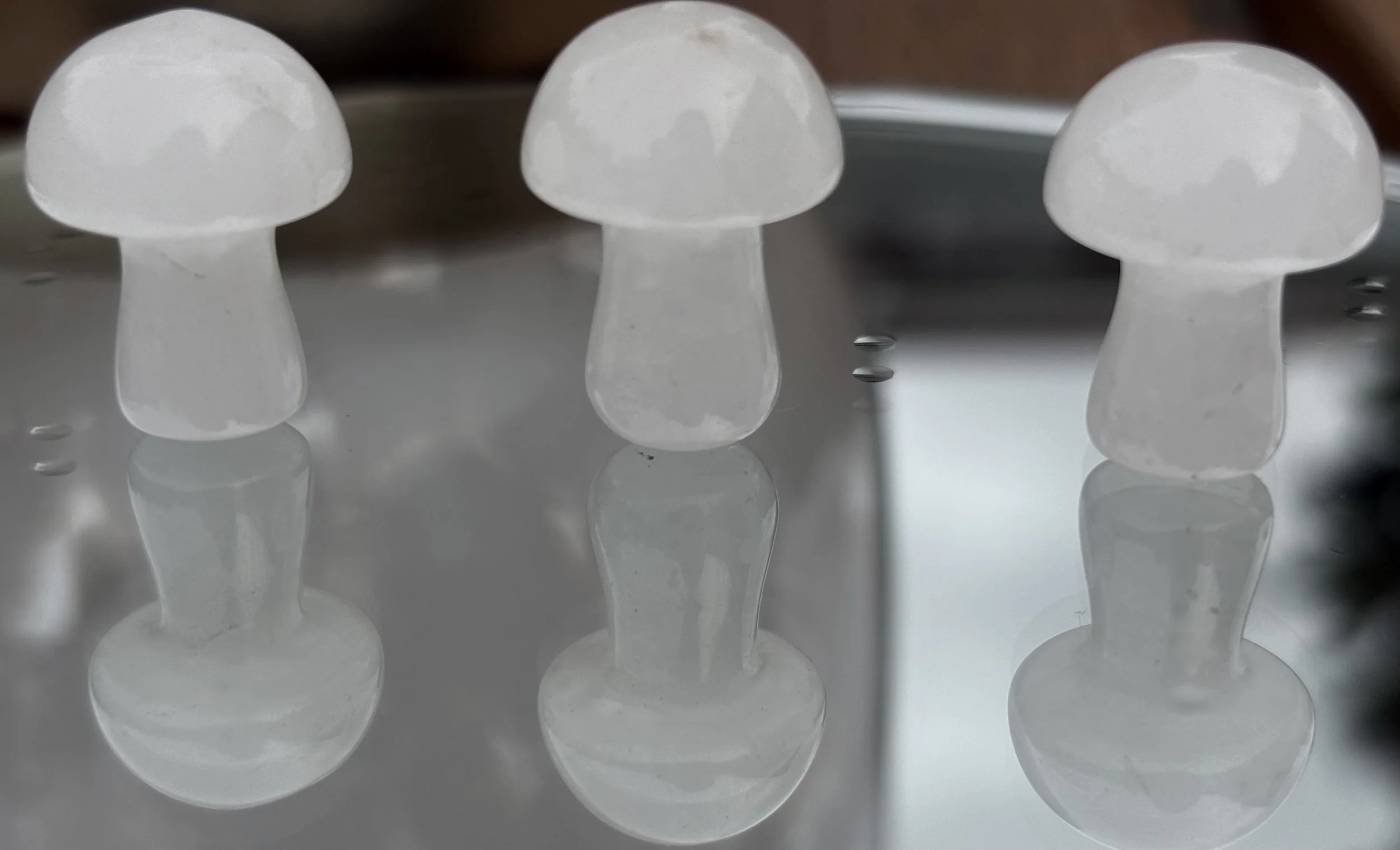 Clear Quartz Mini Shroom
