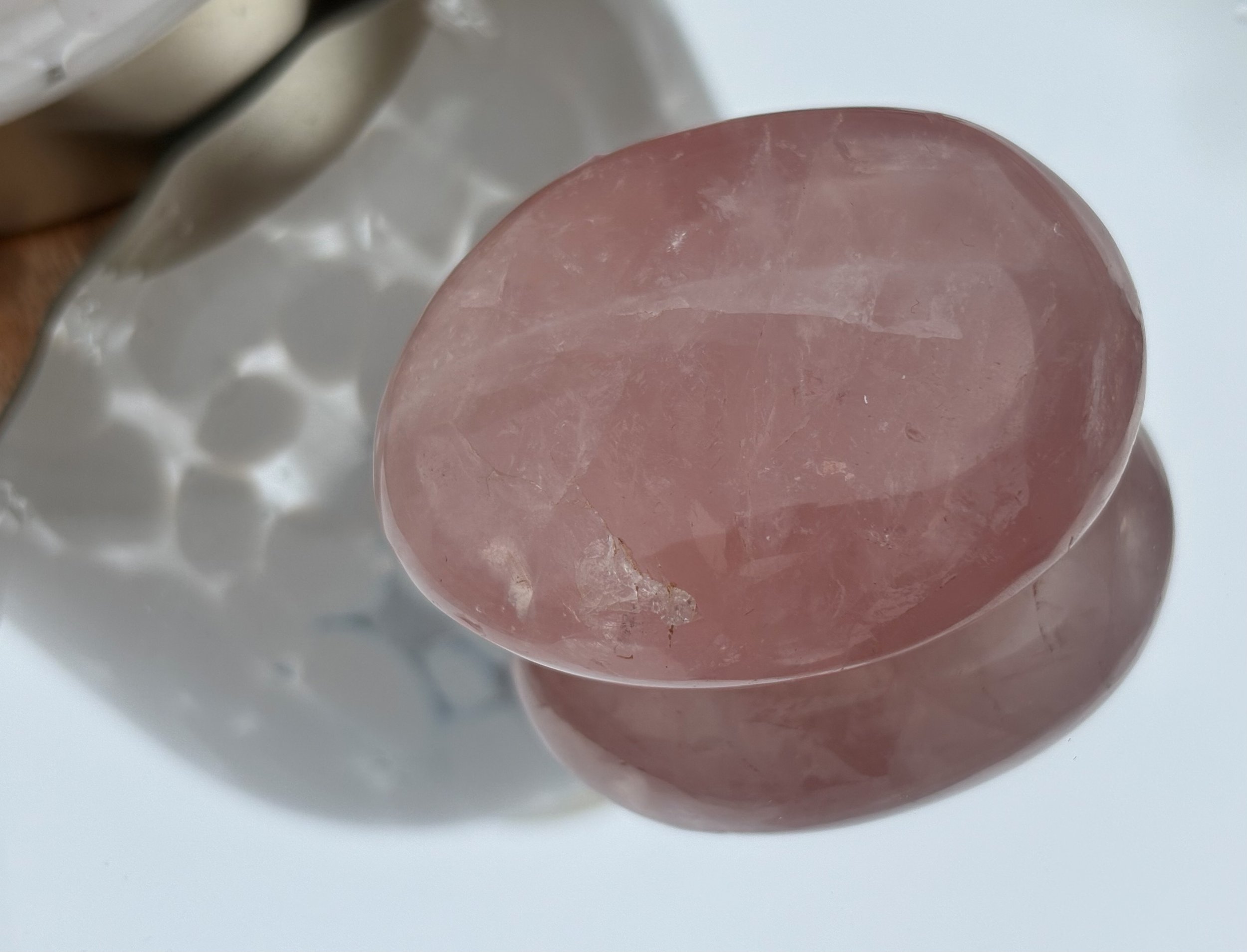 Rose Quartz Palm