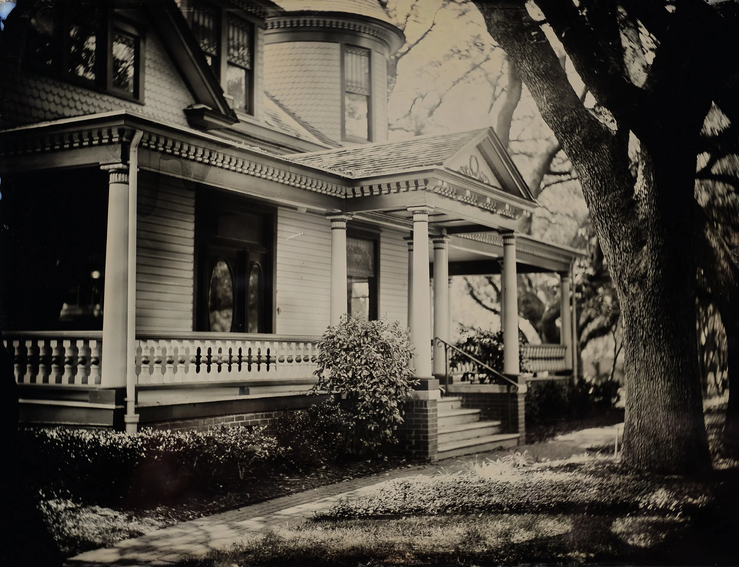 Whole plate (6.5 x 8.5 in.) wet collodion aluminotype, 2022