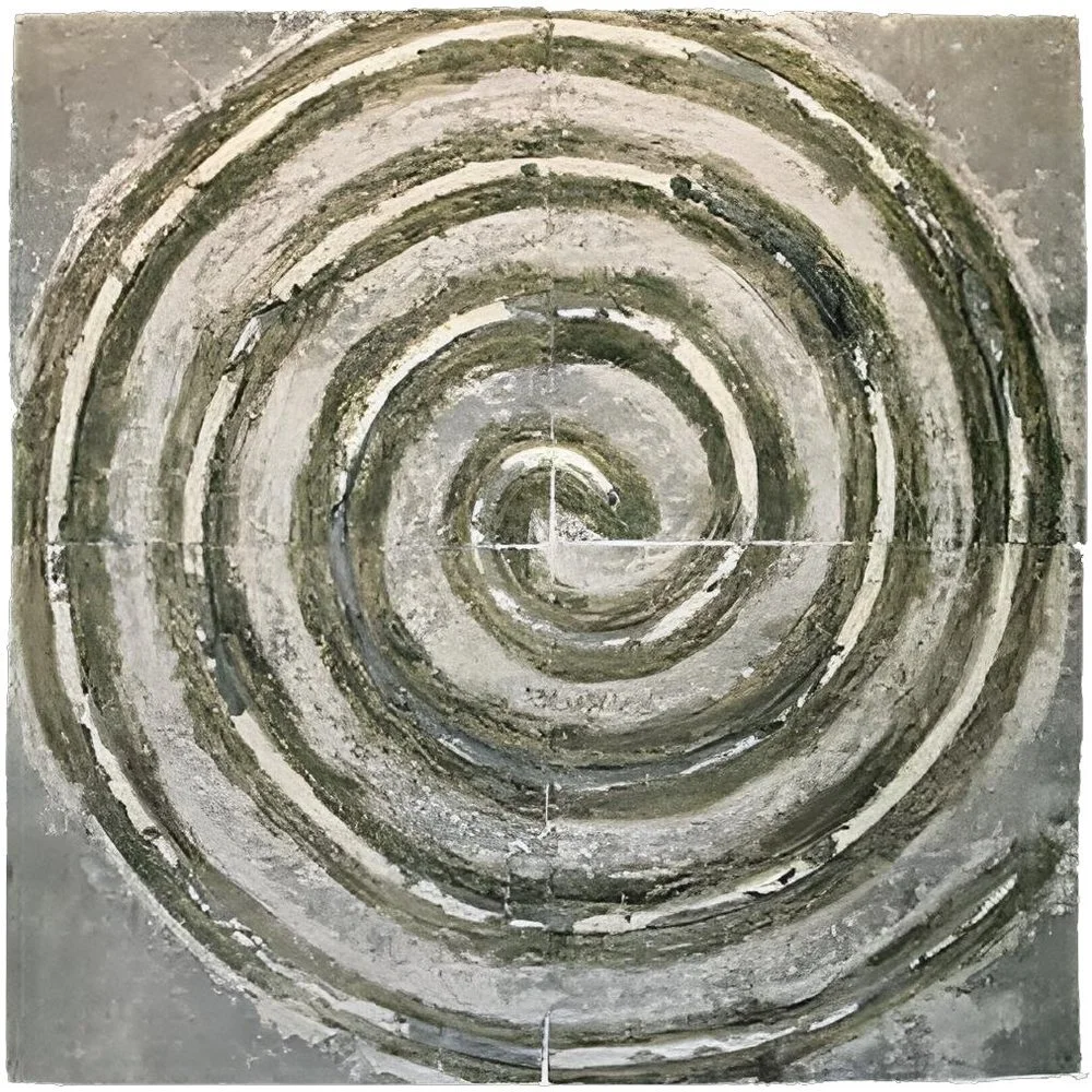 Gran Paradoja, 2001
Técnica Mixta sobre Papel Hecho a Mano
245 x 245 cm