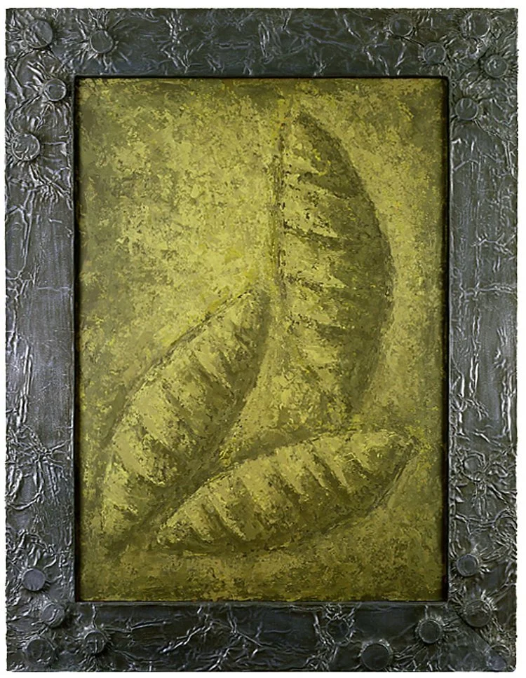 Tres Capullos, 1989 
 Óleo, lienzo 
180 x 160 cm.