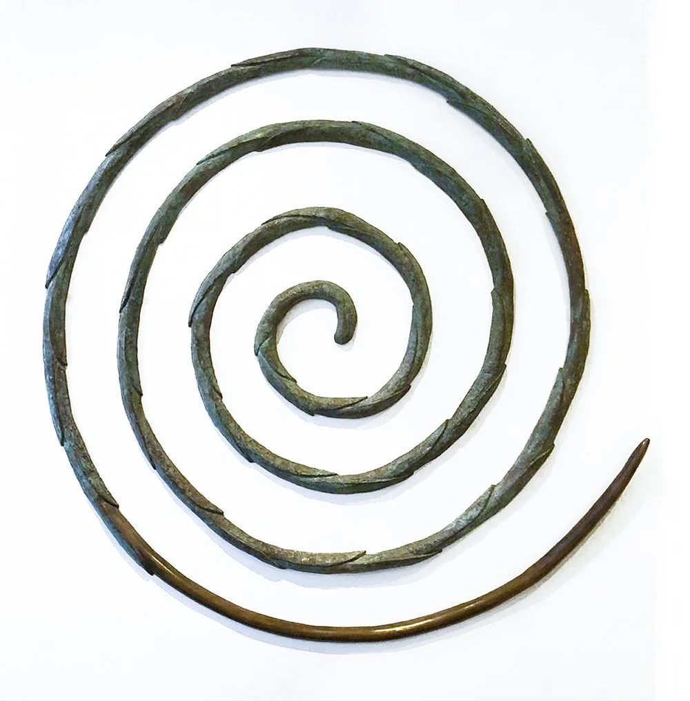 La Paradoja de Narciso, 2001
Espiral de Bronce
240 x 240 cm