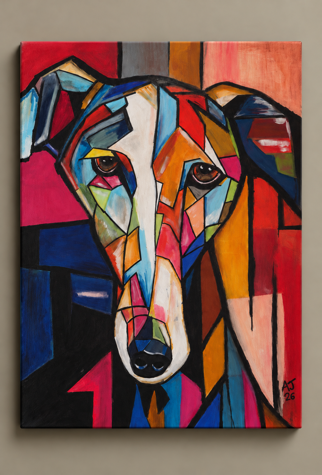Nelle, painting by Andrew Ignatius