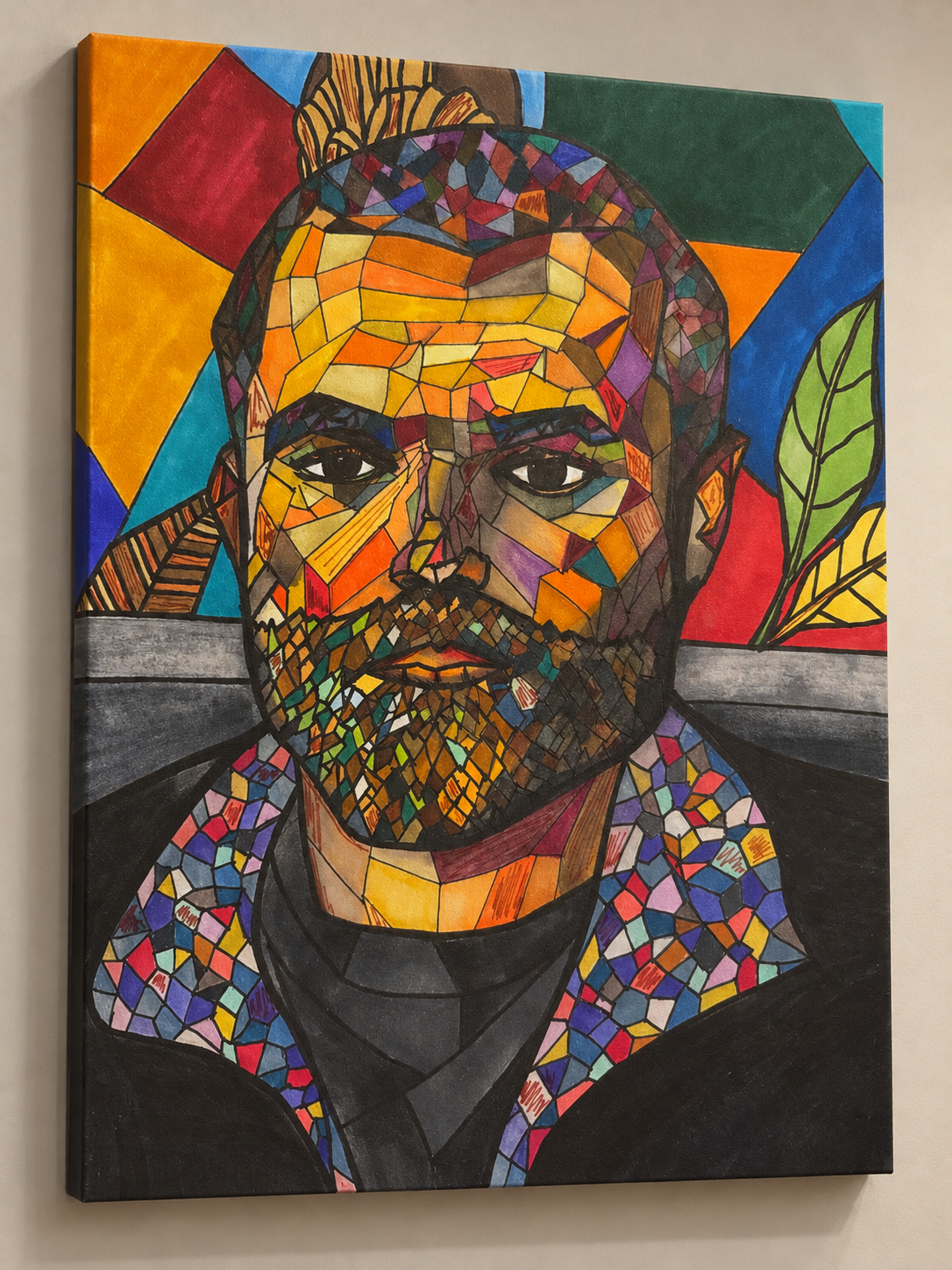 Original expressive painting by Andrew Ignatius