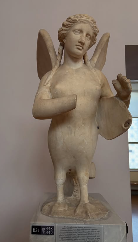 Sirena griega❤️ Museo arqueológico de Atenas.