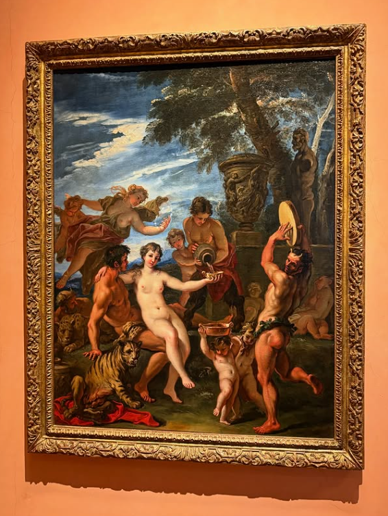 Sebastiano Ricci
Belluno, 1659-Venecia, 1734
Baco y Ariadna
Bacchus and Ariadne
Hacia 1691-1694
Óleo sobre lienzo.
Museo Nacional Thyssen-Bornemisza, Madrid
Nº INV. 341 (1982.34)
Sala 16.