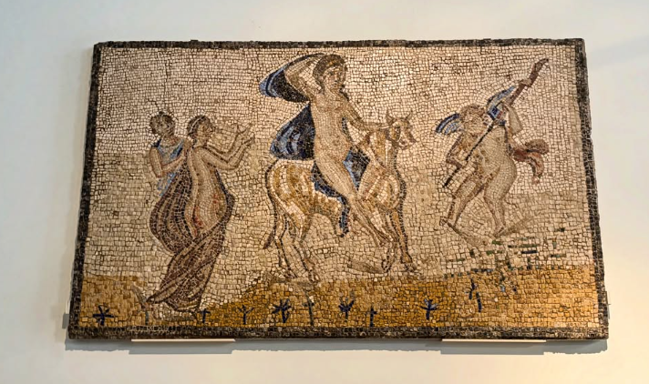 Mosaico : El rapto de Europa