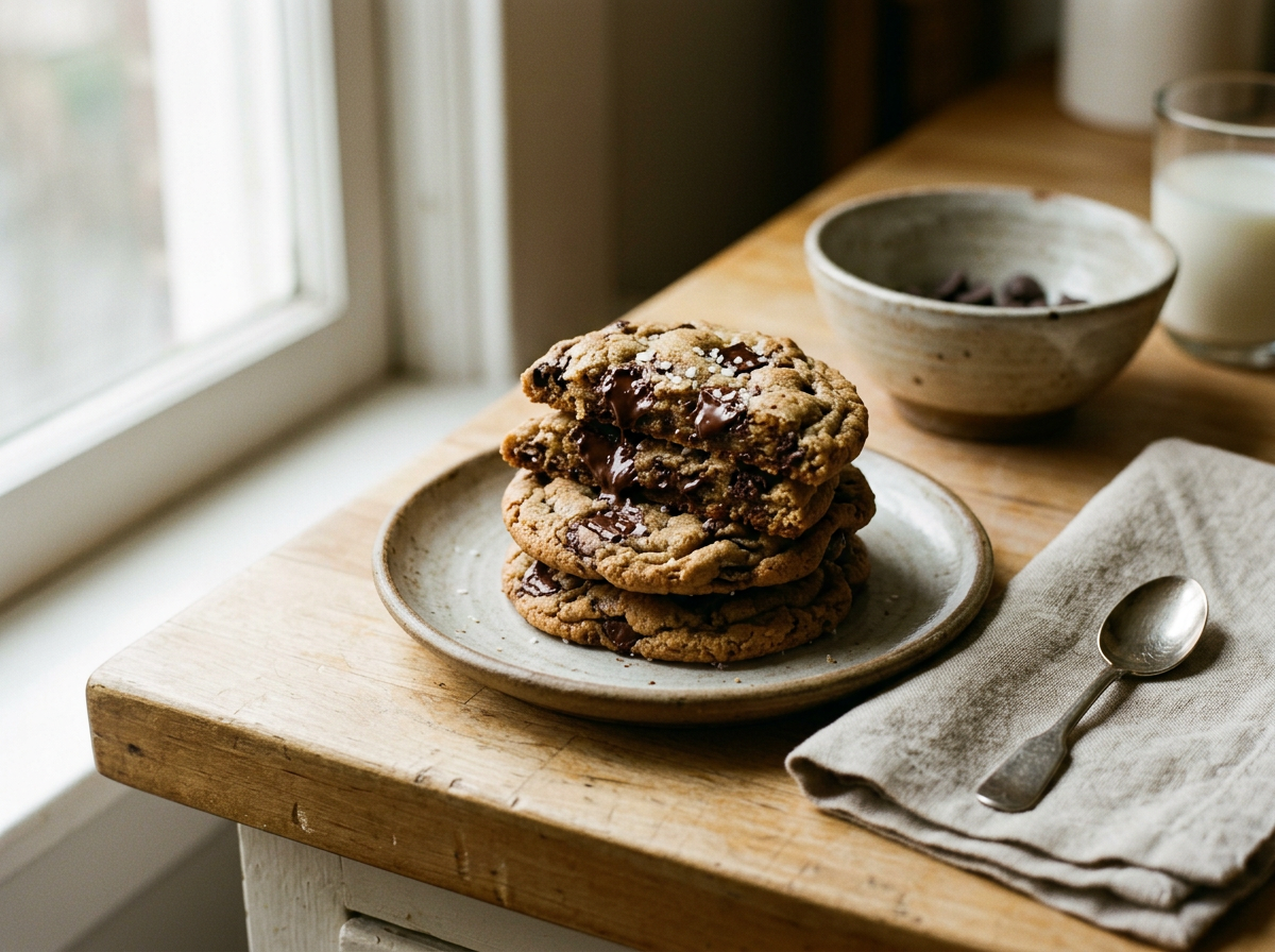 Sourdough Chocolate Chip Cookie