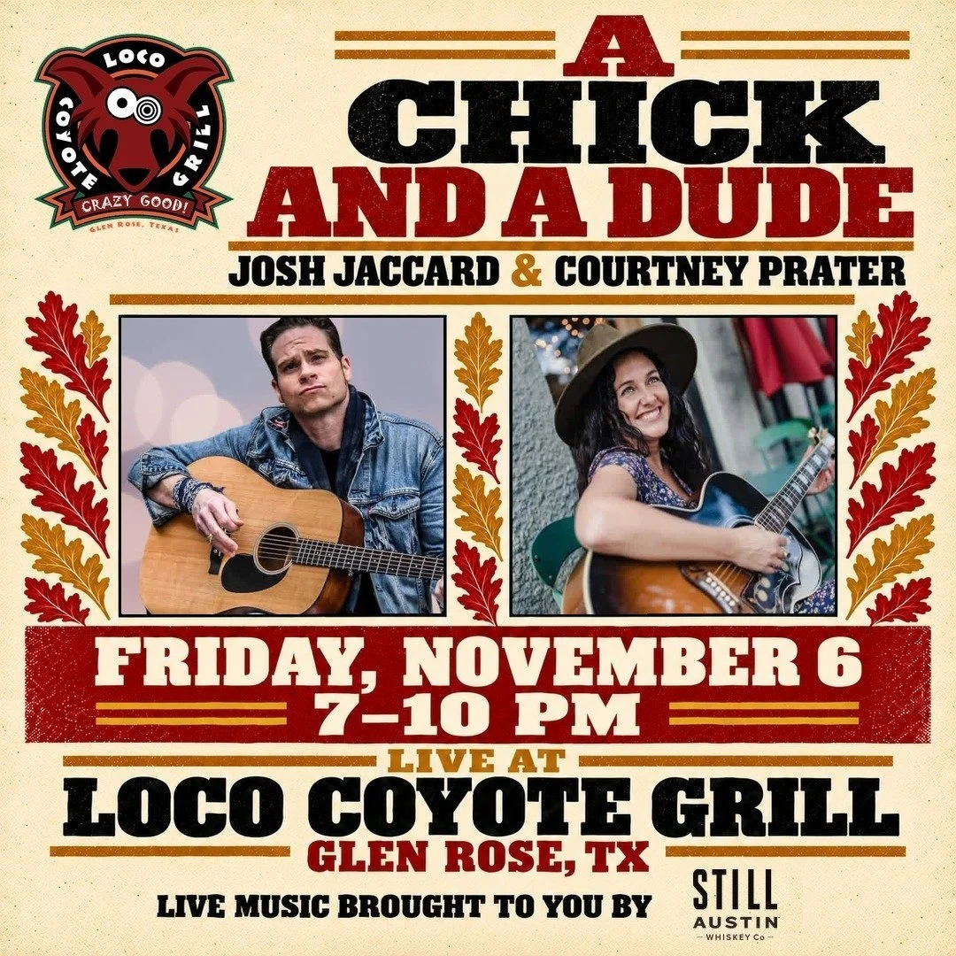 A Chick and a Dude (Josh Jaccard & Courtney Prater)