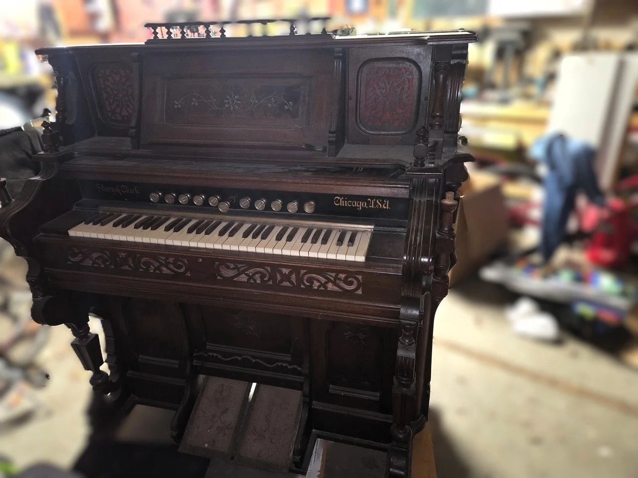 Retired piano