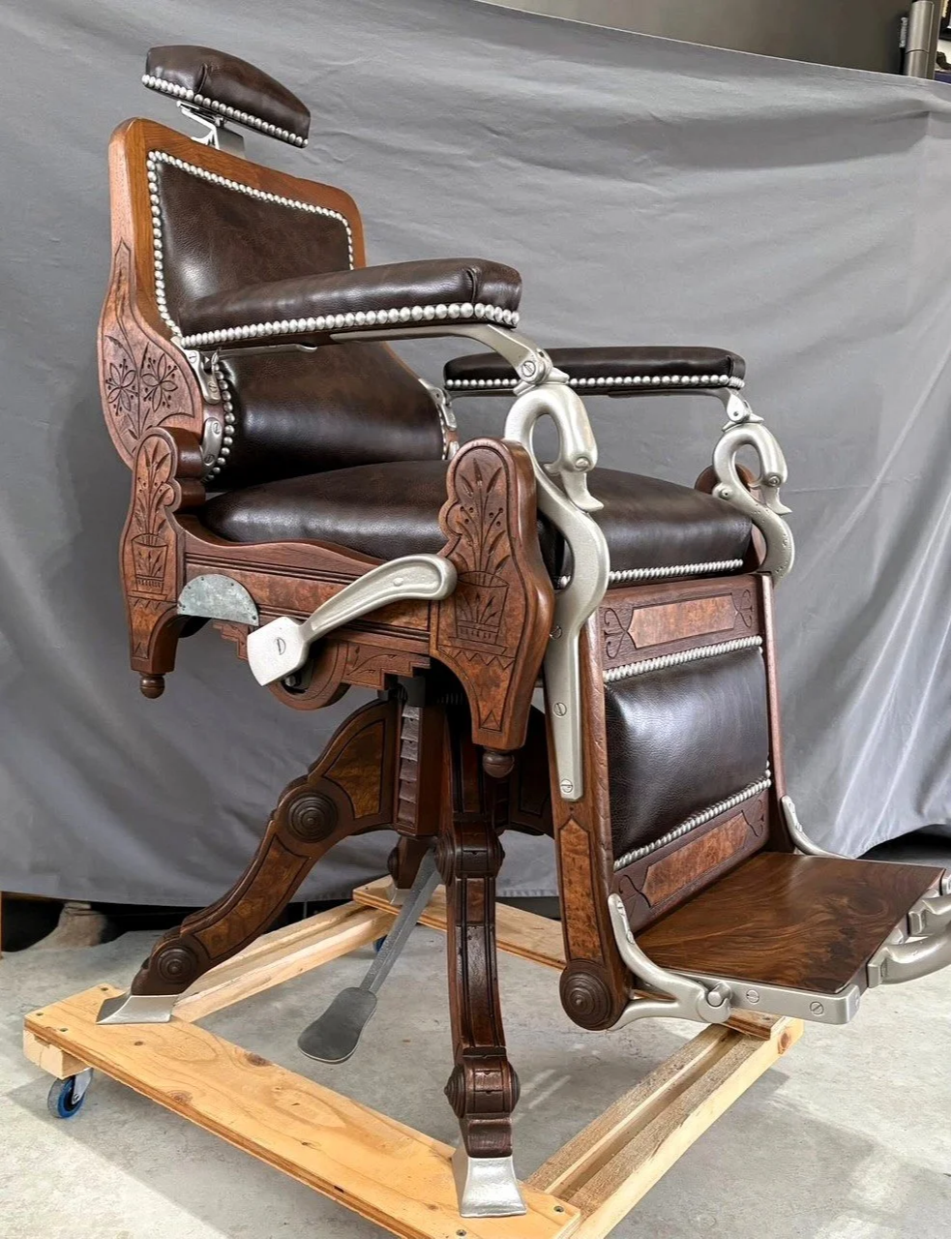 Barber Chair Finished