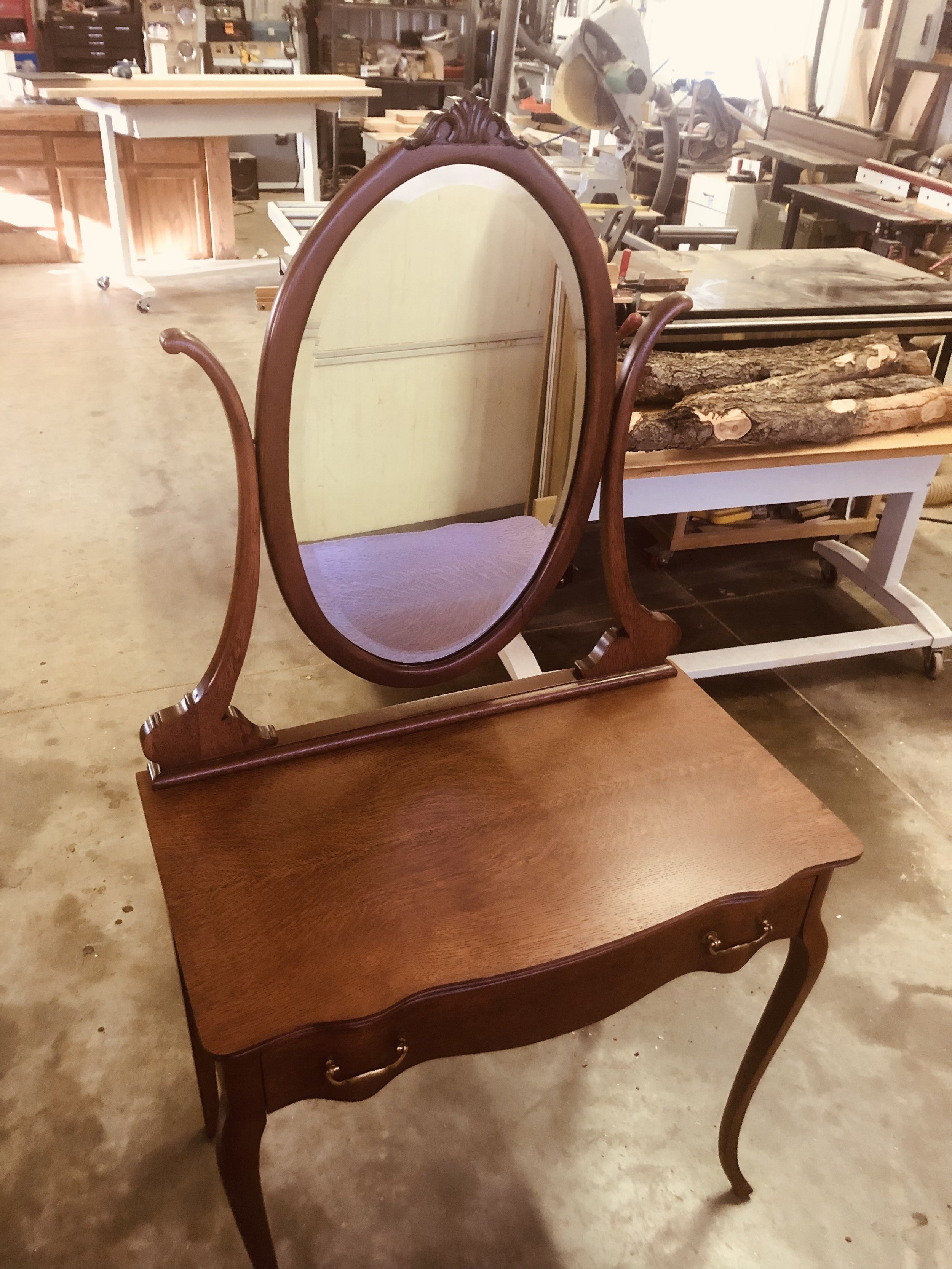 Restored Vanity