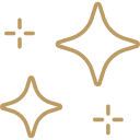 Abstract beige geometric shapes on a black background.