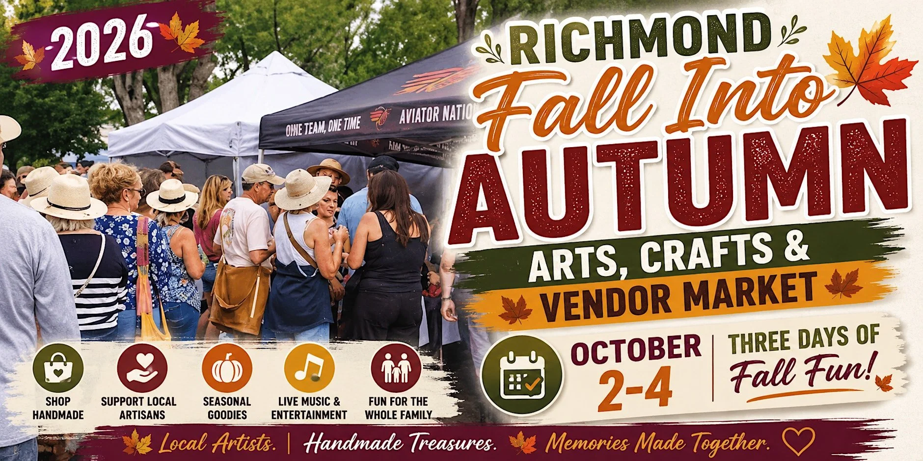 Richmond Fall Into Autumn Arts &amp; Crafts Market