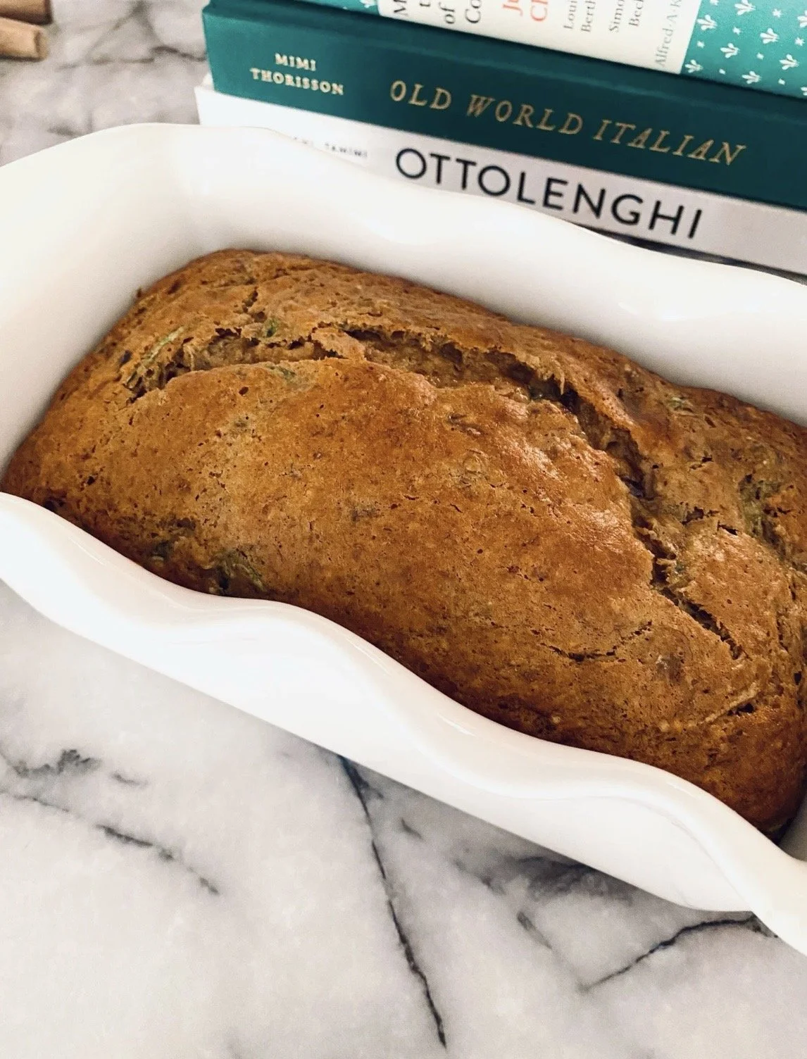 Chocolate Chip Zucchini Banana Bread 
