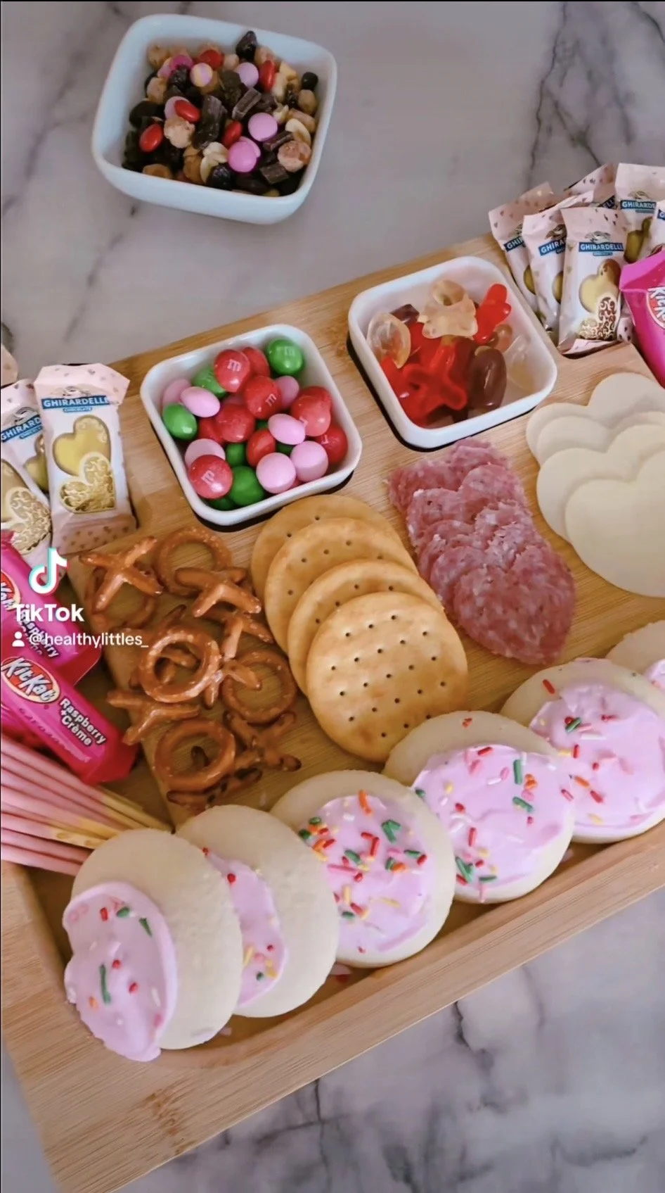 Valentine’s Day Snack Board