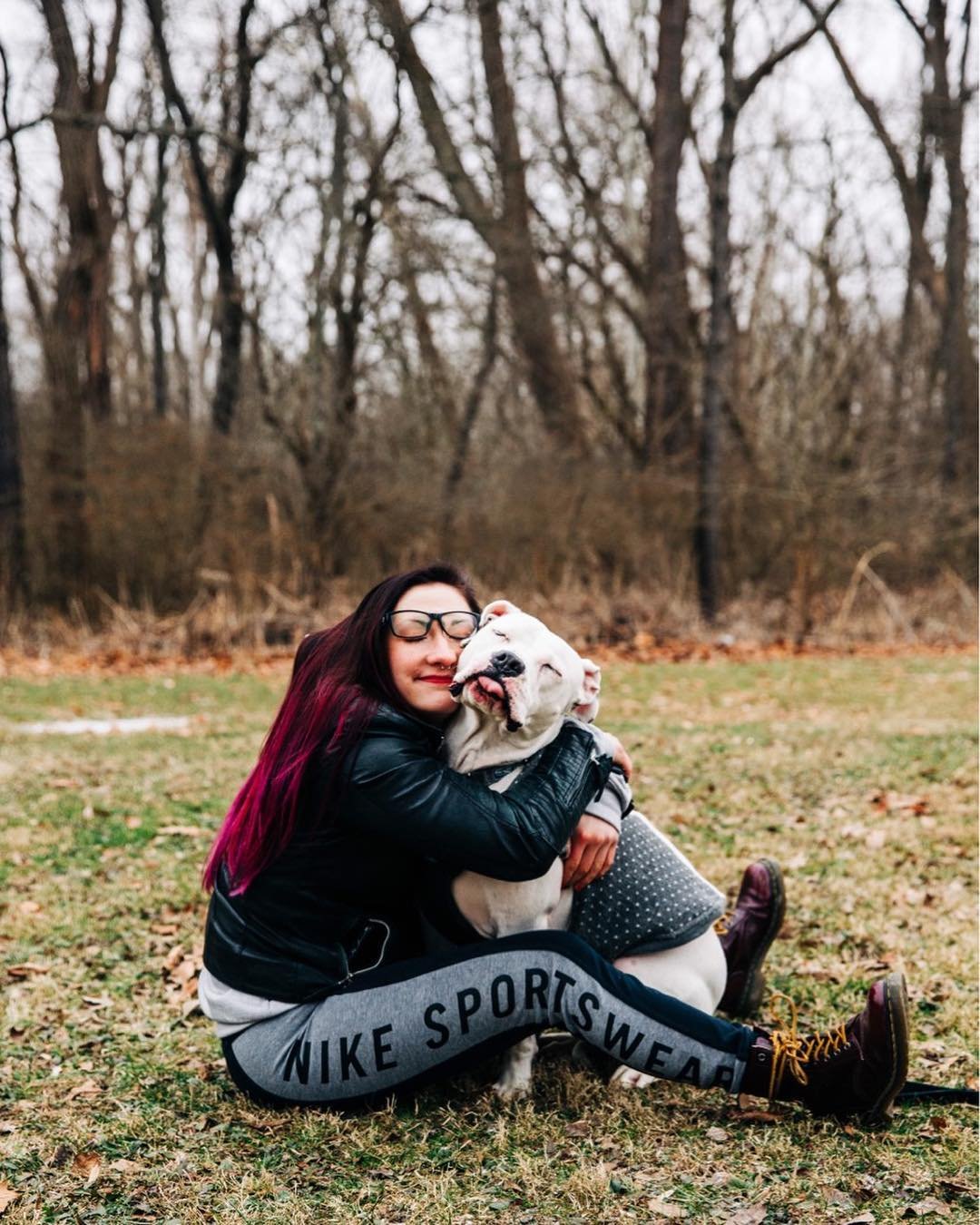 Nothing screams true love like a girl and her dog. #justsaying
.
#adoptdontshop #whorescuedwho #bullybreed #rescuedog #happiness #dogsofinstagram #love #petphotographer #clevelandpetphotographer #clevelandlifestylephotographer