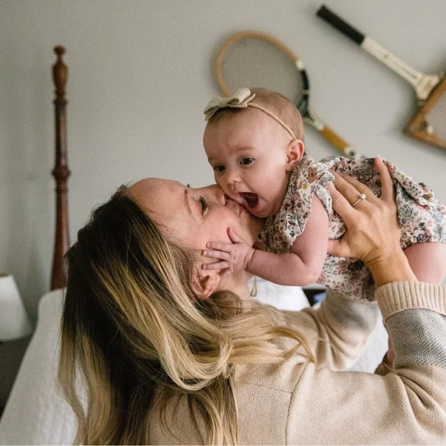 Yesterday I noticed that Ada's hand felt bigger in mine. I picked her up and her legs seemed longer. She's noticeably bigger and it seemed to have happened overnight. I tell you this to give you a little insight on why I'm about to get all sappy....
