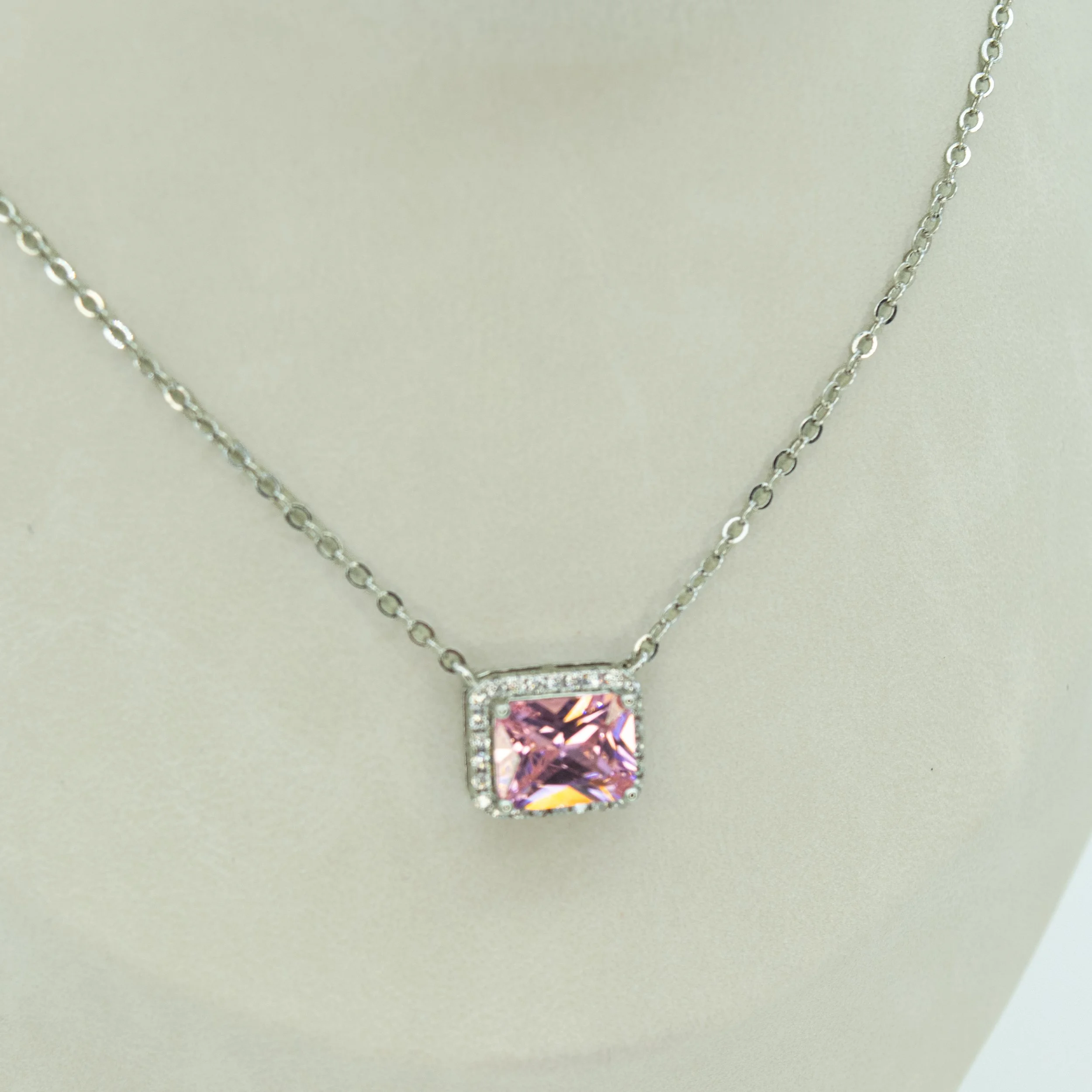 Collar Halo Rosa