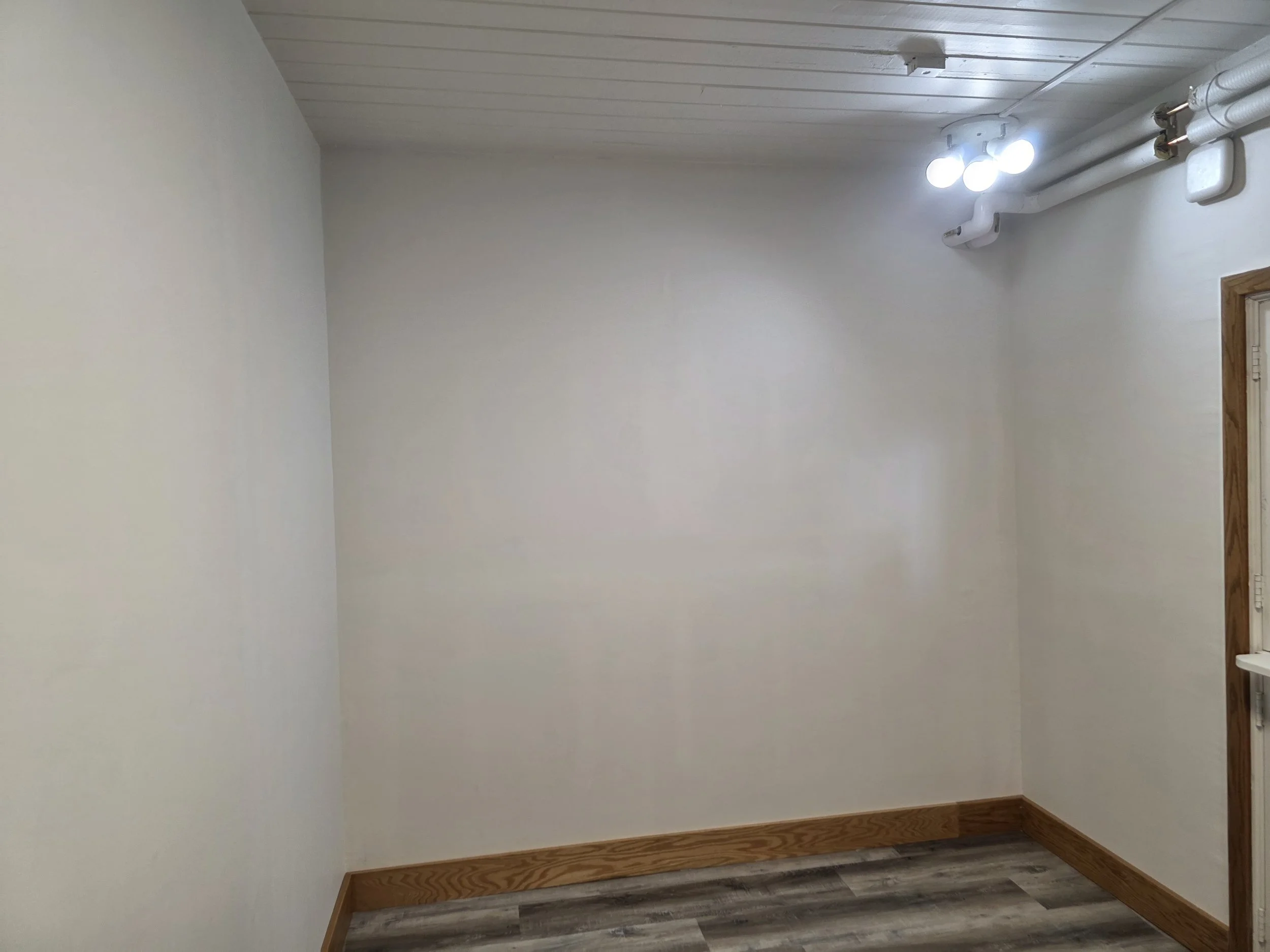 Finished church office with new drywall, paint and base trim, Butte, Montana