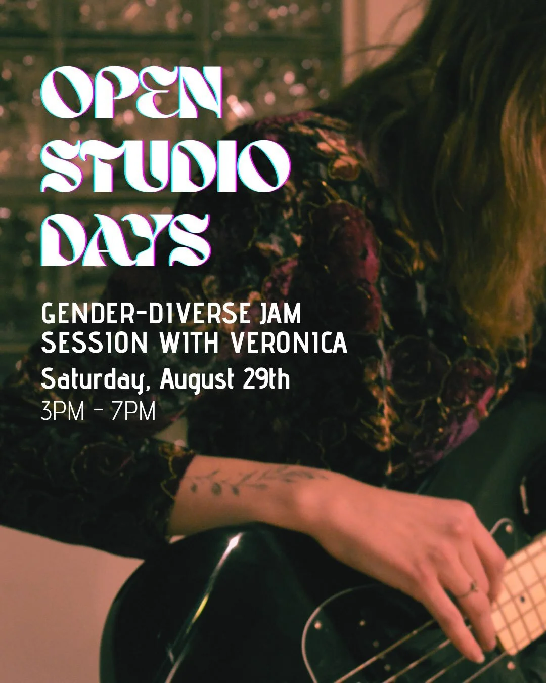 OPEN STUDIO DAYS at THE CLUBHOUSE! 

A semi-monthly series where we invite our community to come hang out with us at The Clubhouse and learn from our organizers!

Gender-Diverse Jam Sessions round 2 with @veronicablackhawk of @tingetheband

Saturday,