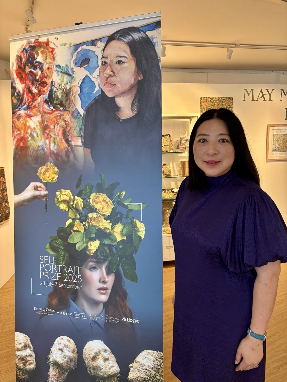 2025 Ruth Borchard Self Portrait Prize Exhibition at the Russell Cotes Museum in the UK