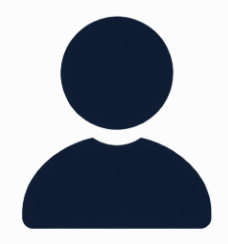 Silhouette of a person with a round head and shoulders, no facial features or clothing details visible.