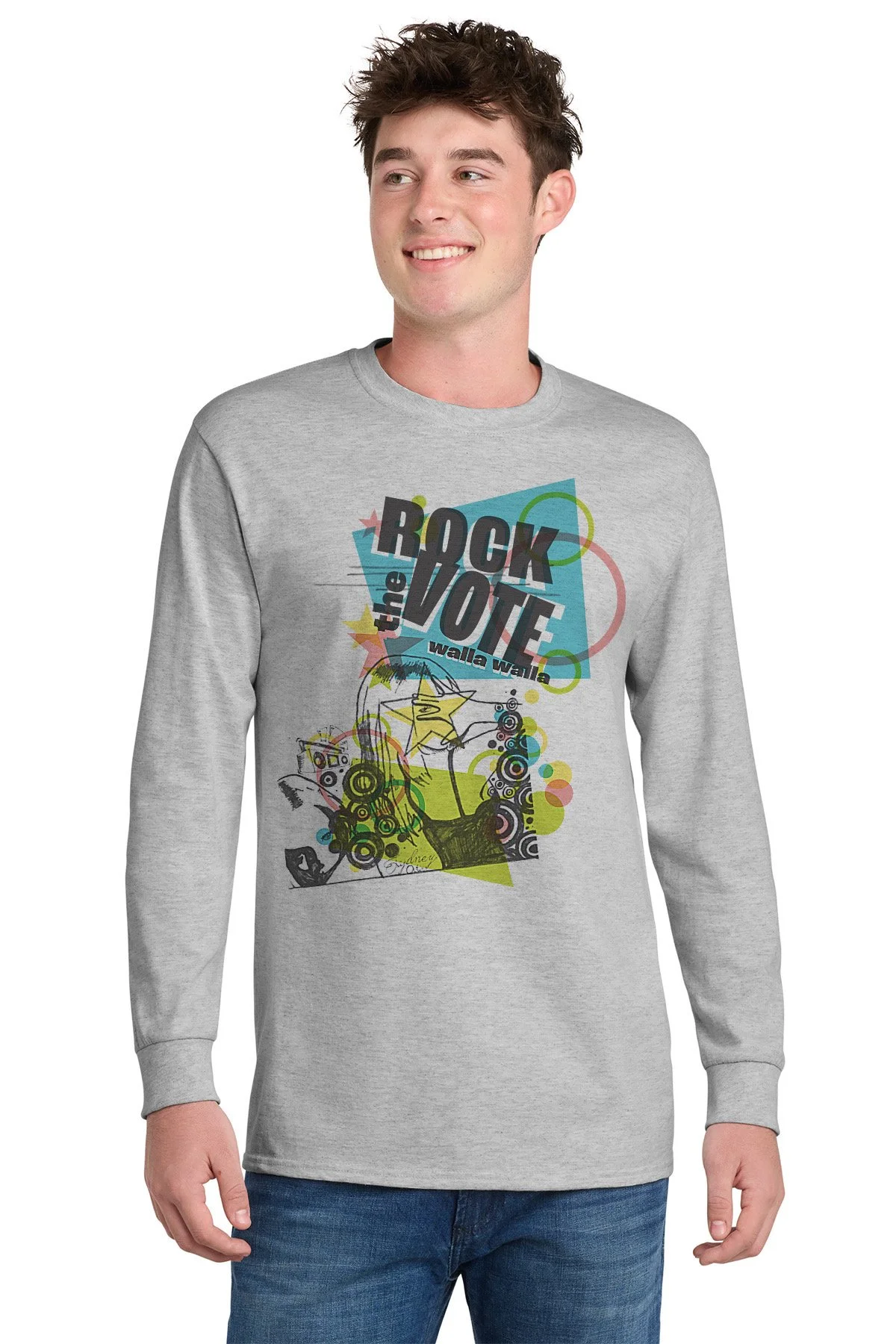 Rock the Vote Long Sleeve Tee