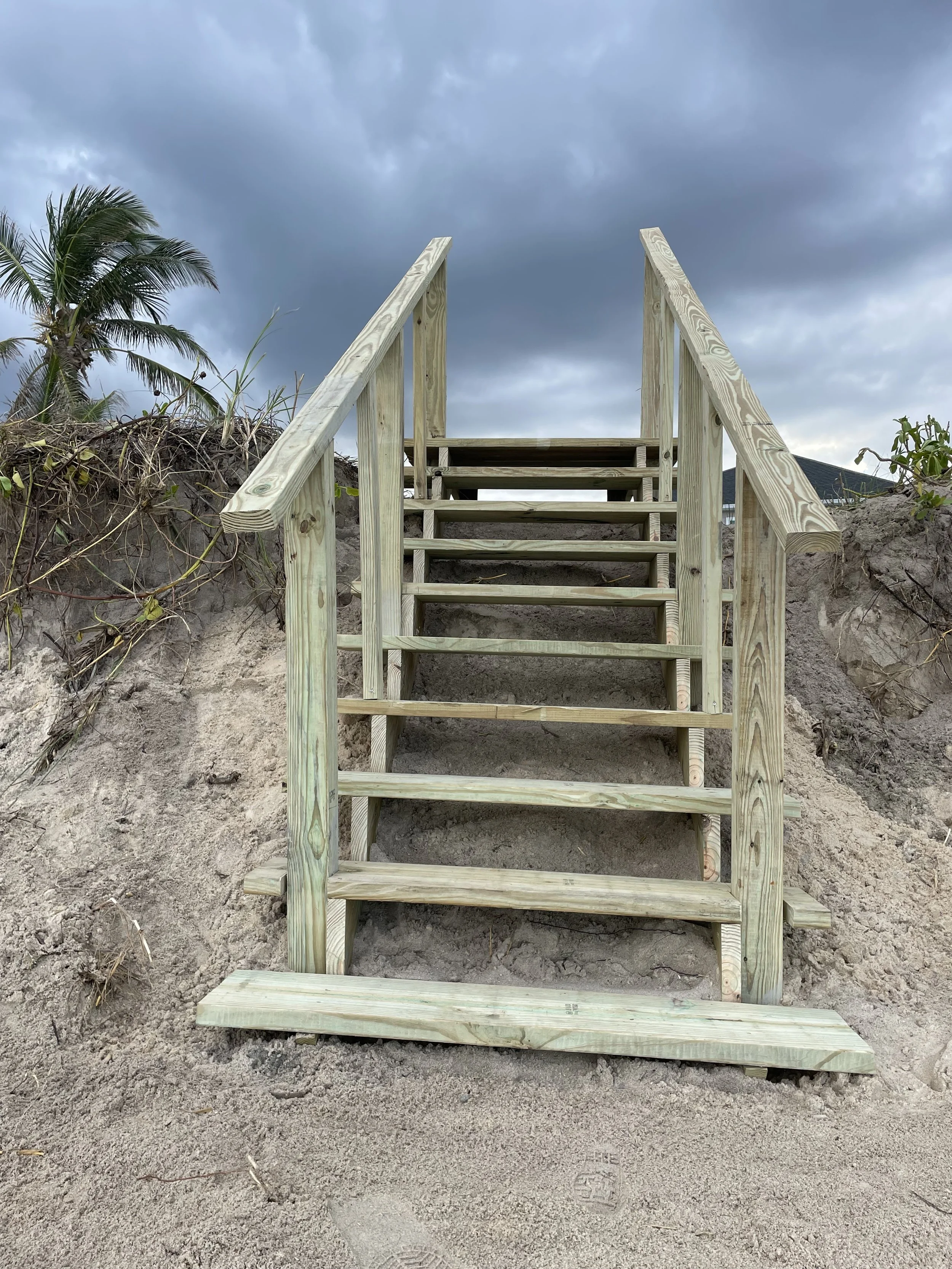 Beach Stair Replacement