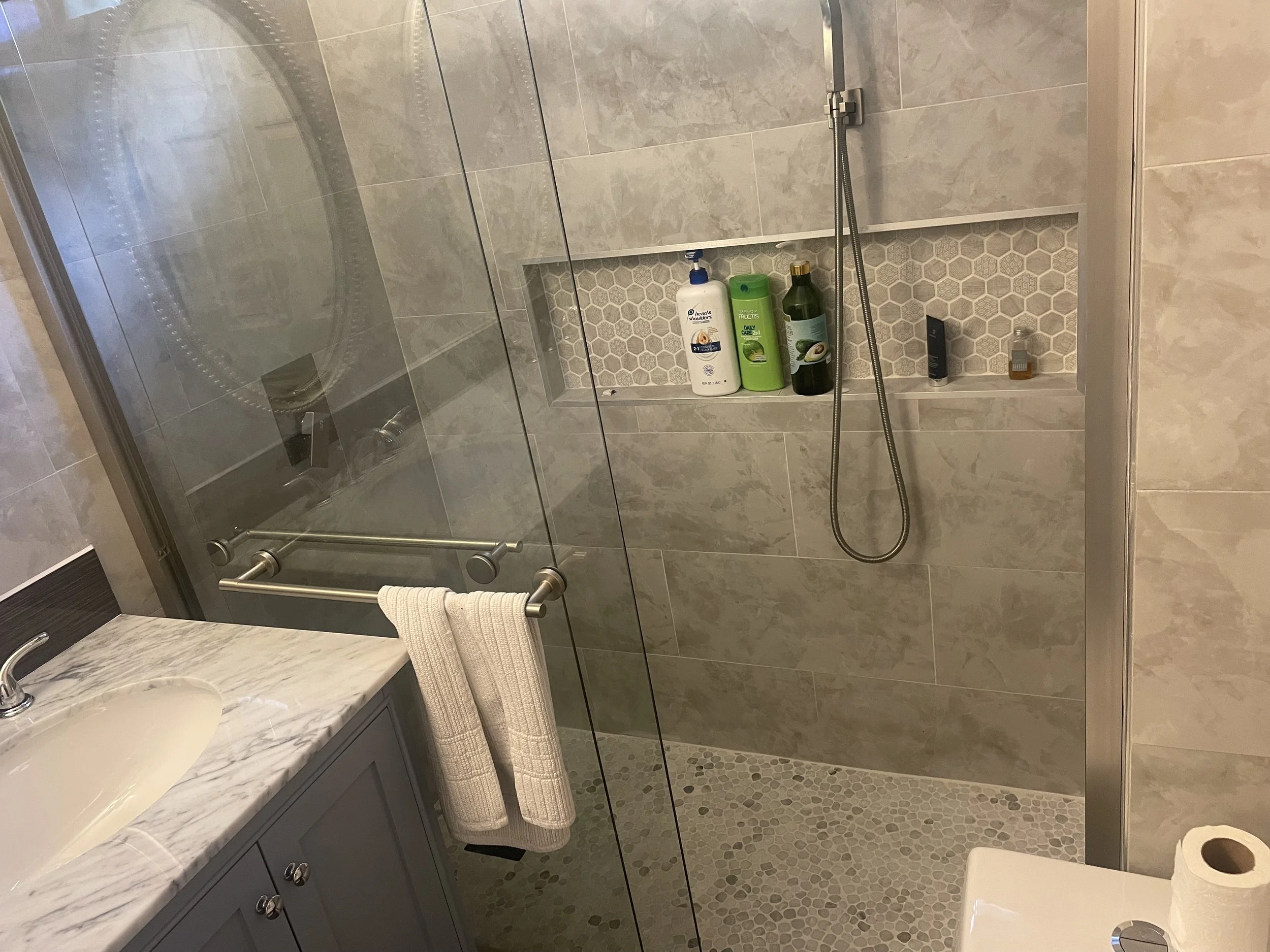 Bathroom and shower renovation 