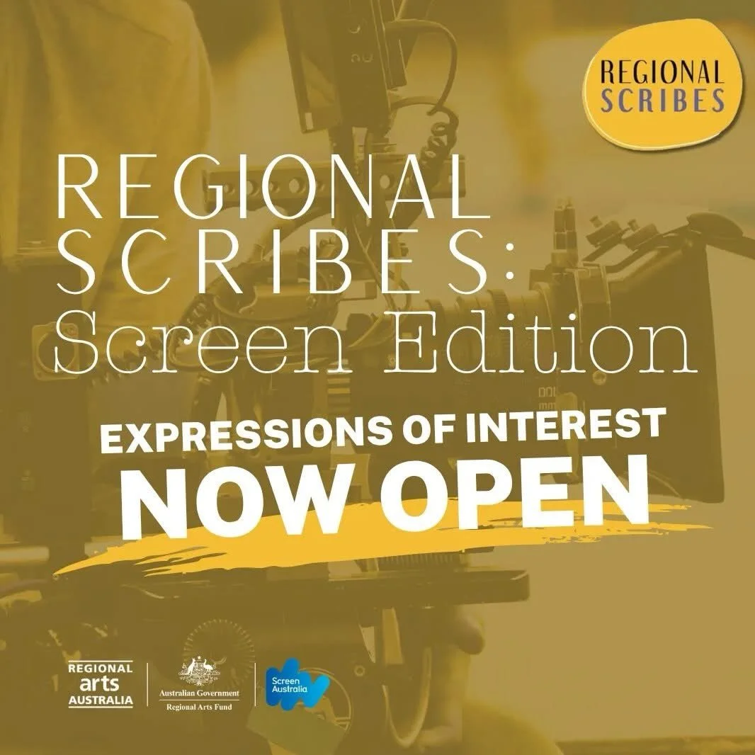 🚨 Another amazing opportunity, this time from our mates at @regionalartsaustralia in partnership with @screenaustralia 🚨

Are you a young writer or storyteller aged 18-24 living in regional or remote Australia? 🖋️🌾

Regional Scribes: Screen Editi