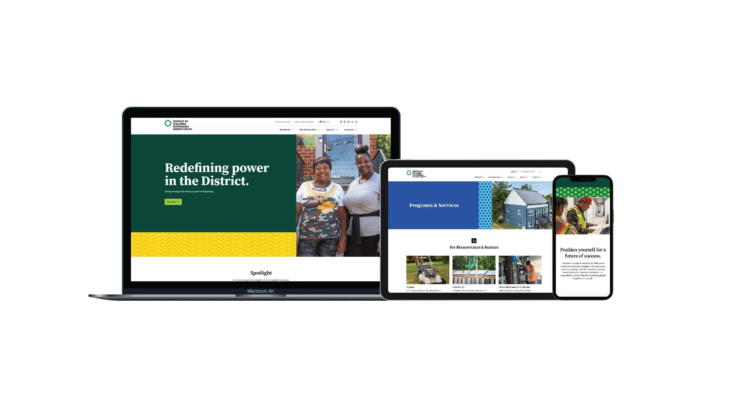 The digital overhaul made access to energy efficiency actually efficient.