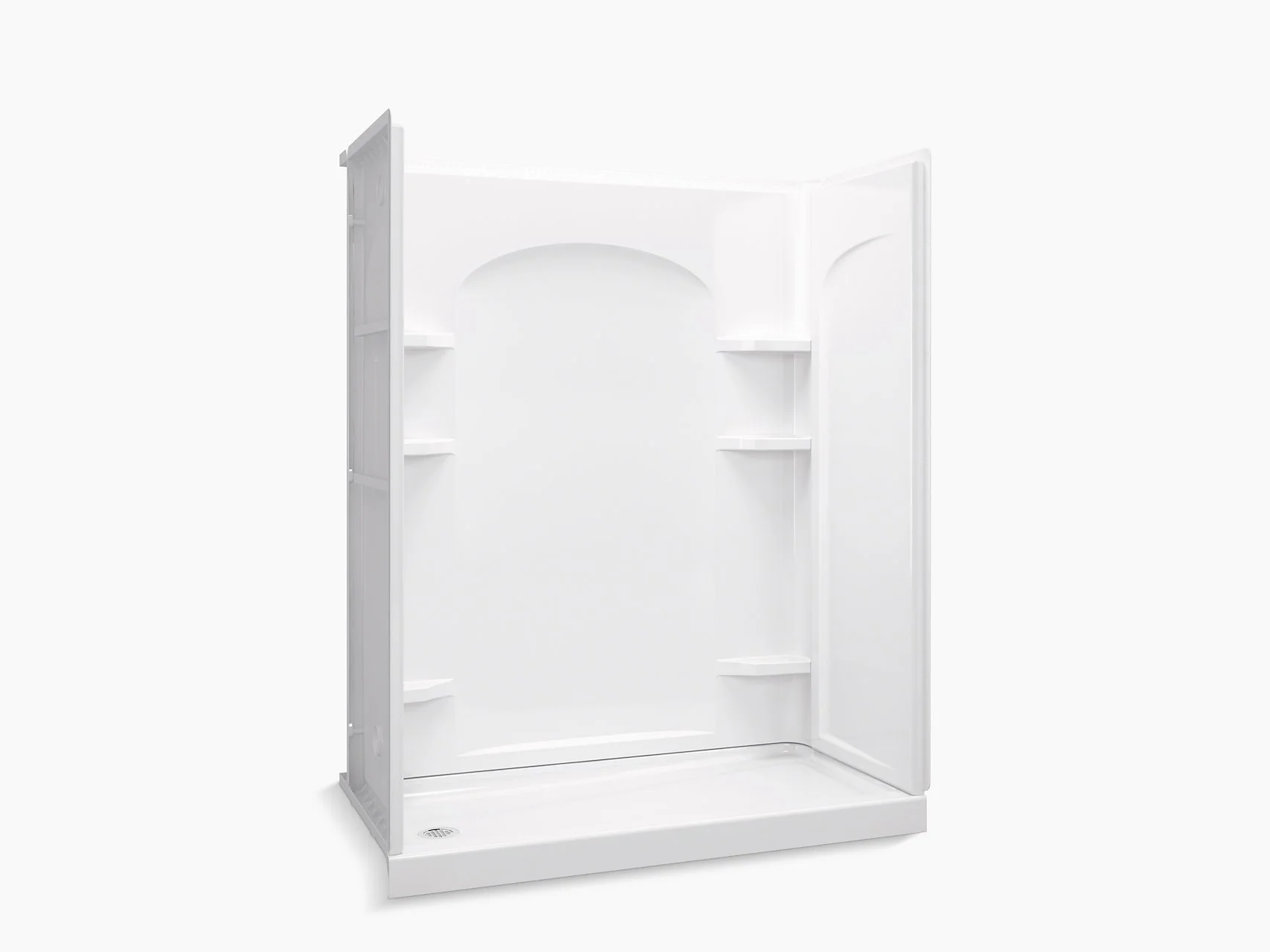 Shower Unit / Sterling Ensemble Curve (60"x30")