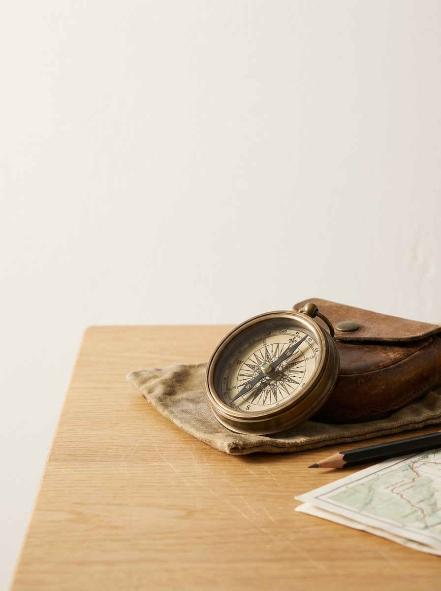 Brass Compass